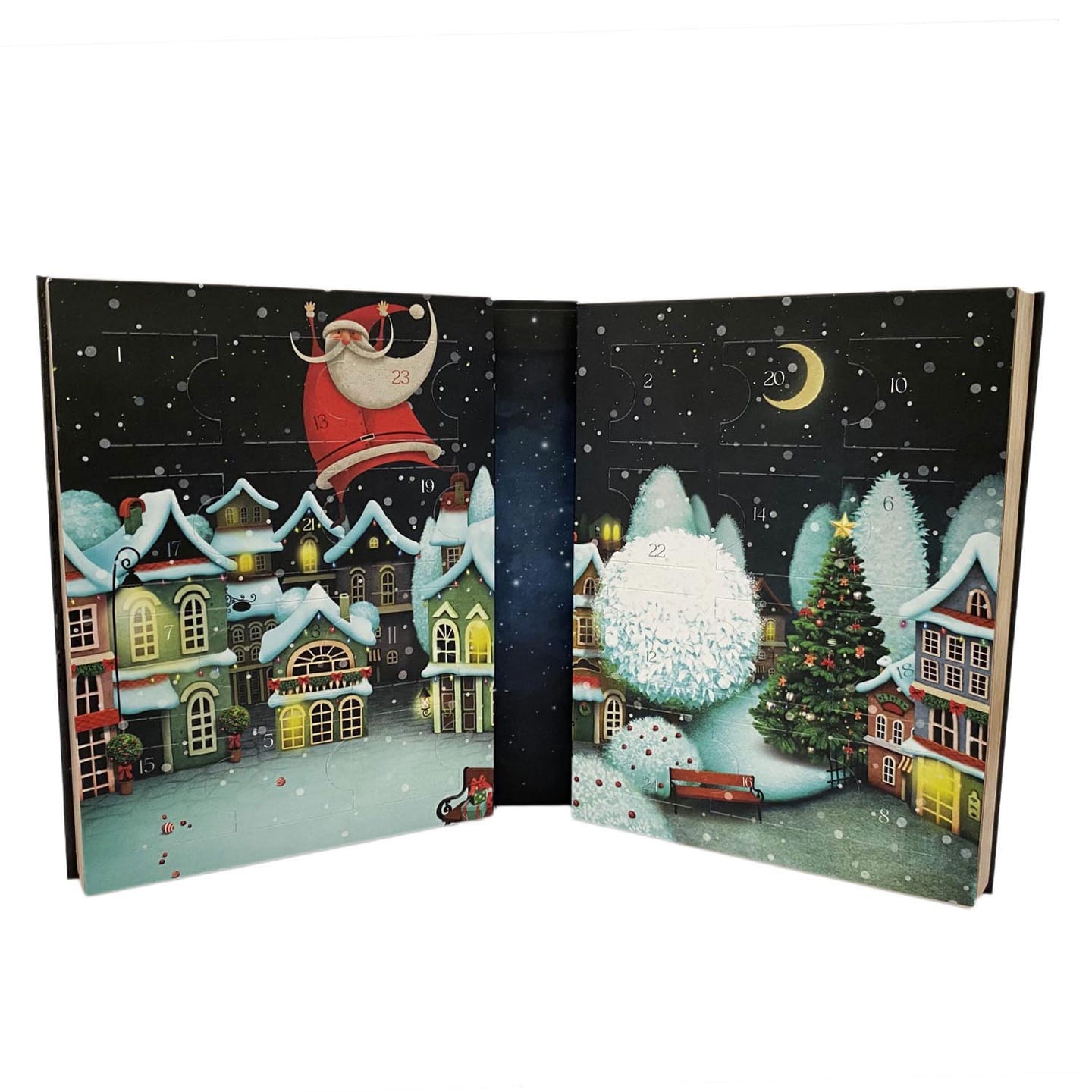 Calendrier de l'Avent 180g Livre Noël