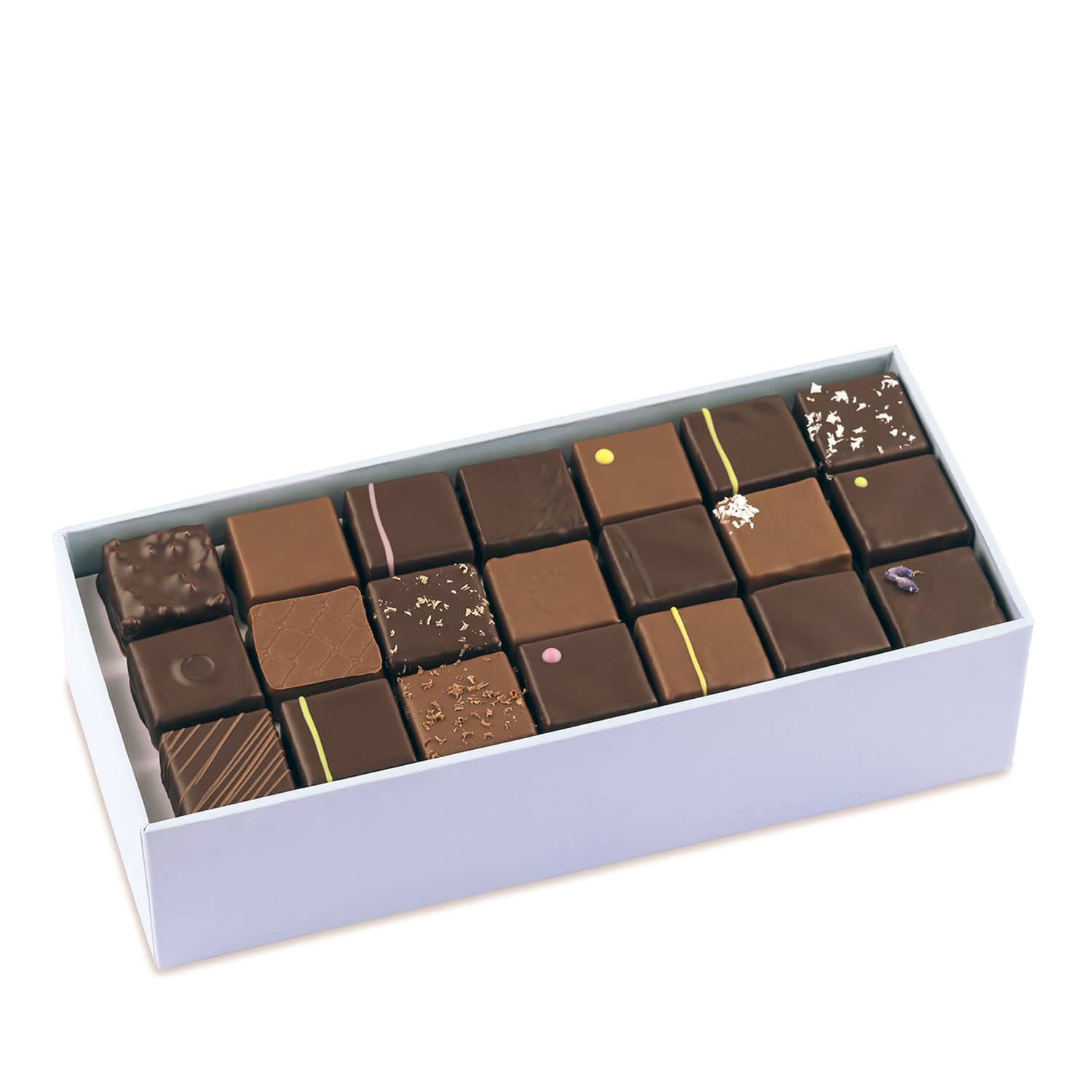 Assortiment Chocolats Noir et Lait 470g - 63 pièces