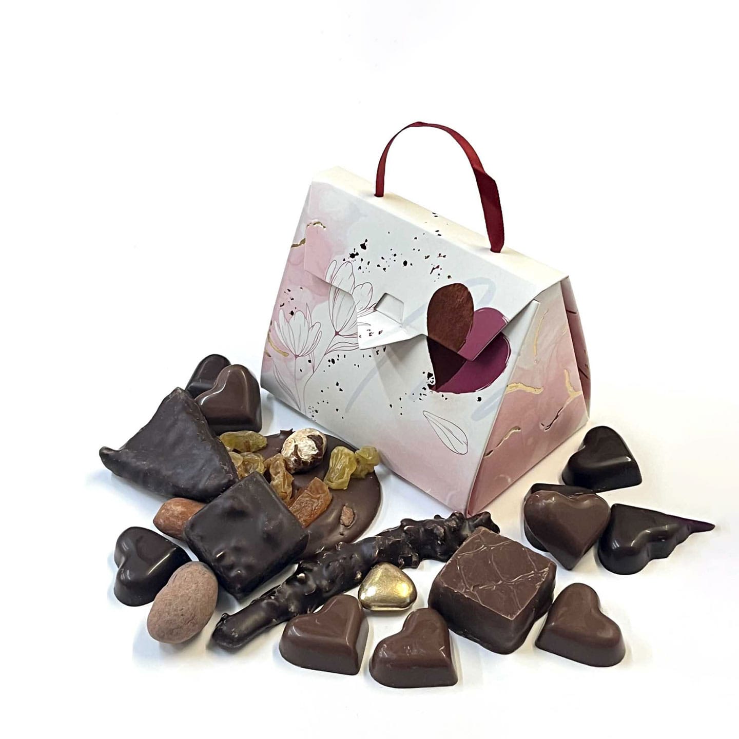 Sac Chocolat Fête des Mères 2025 80g Blanc