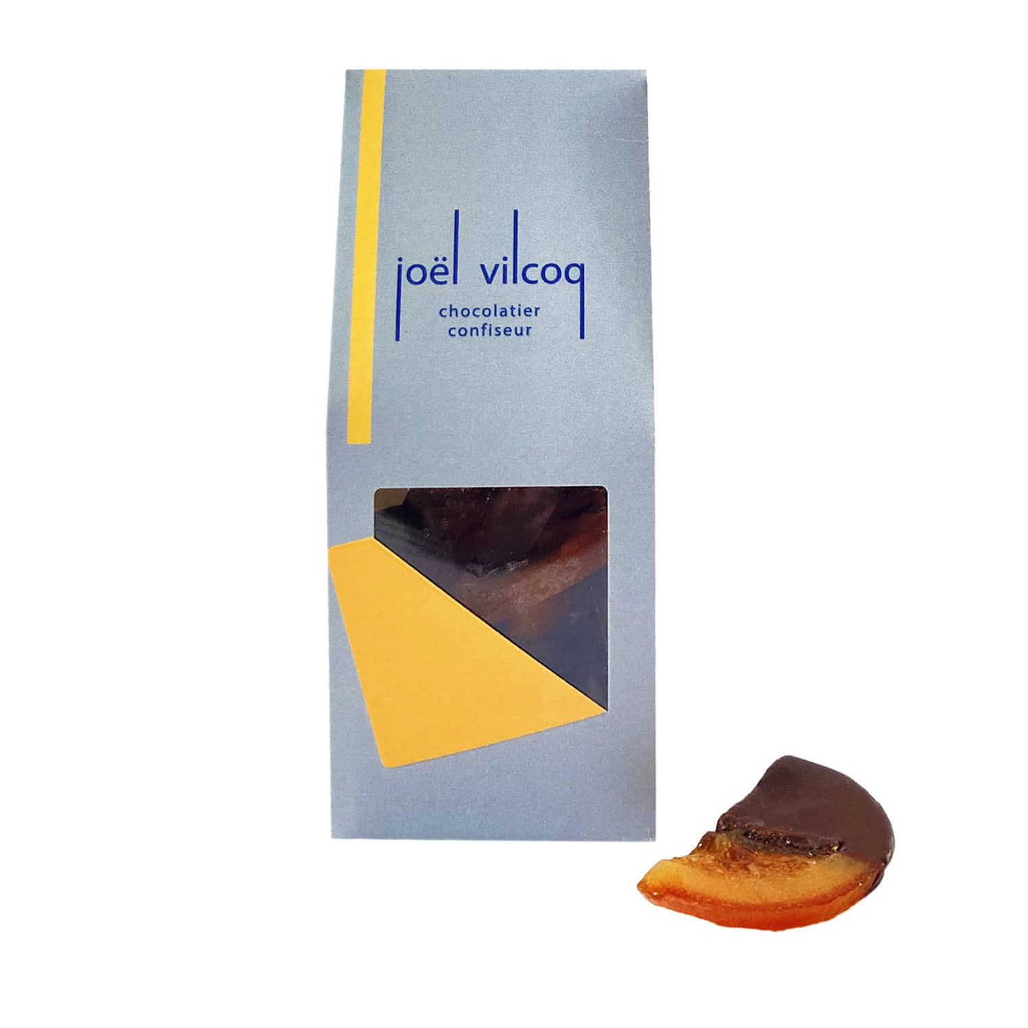 Rondelle Orange confite enrobée Chocolat Noir 150g