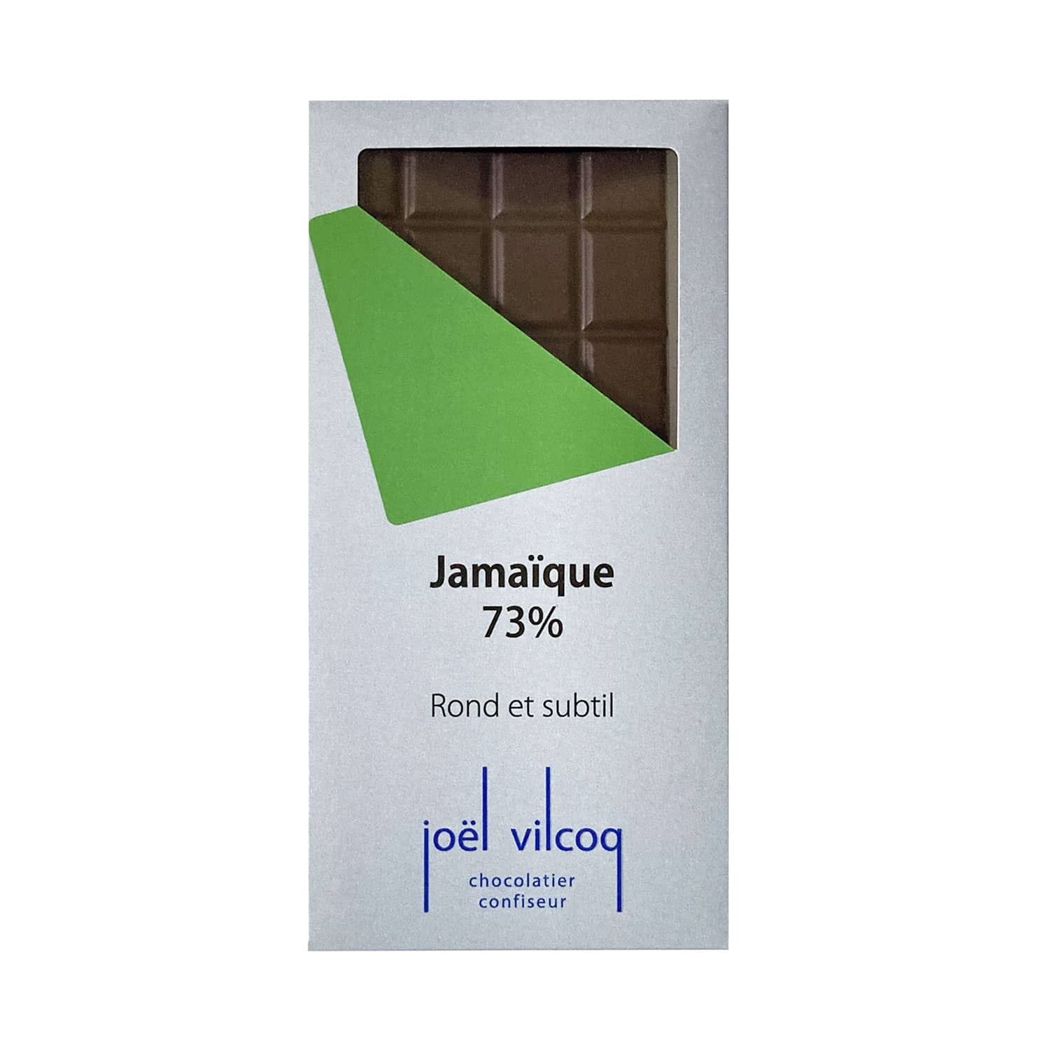 Tablette Chocolat Noir 73% Grand Cru origine Jamaïque 80g