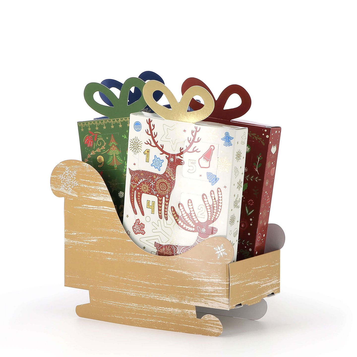 Calendrier de l'Avent 180g 24 pièces