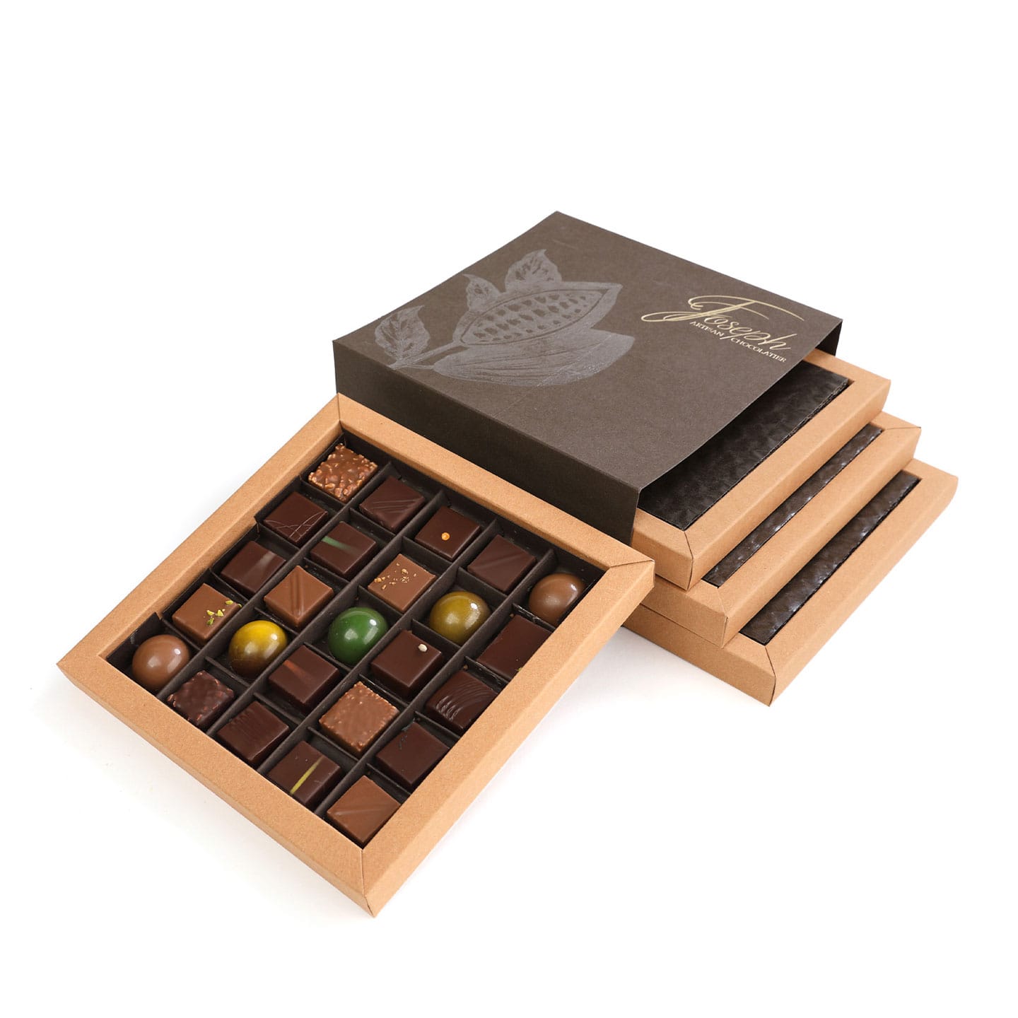 Assortiment Chocolats Noir et Lait 800g - 100 pièces
