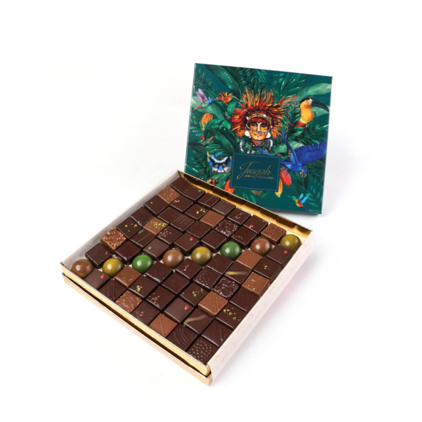 Assortiment Chocolats Noir et Lait Prestige Indien 520g - 64 pièces