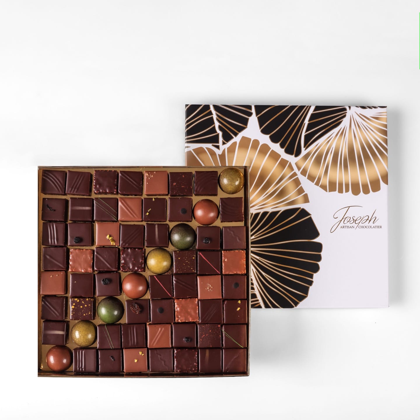Joseph • Assortiment Chocolats Noir Noël 520g - 64 pièces