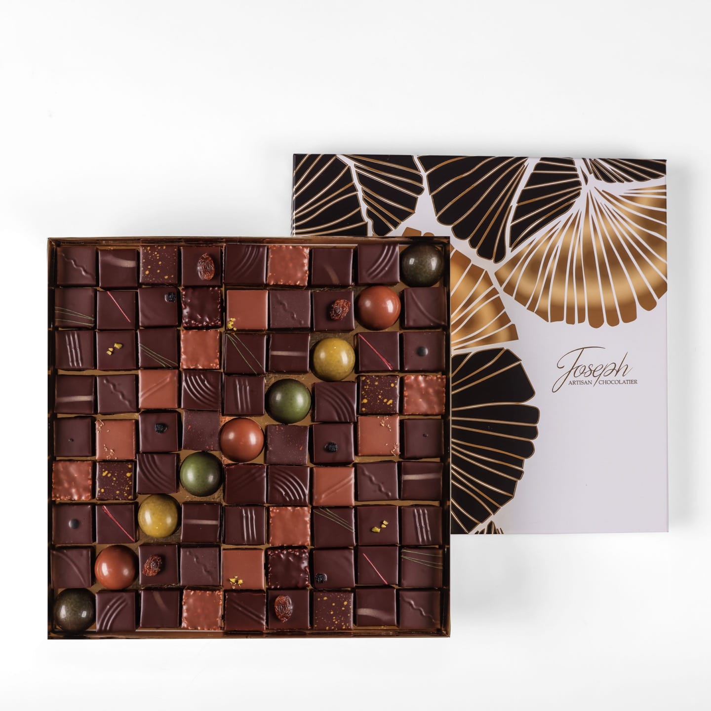 Joseph • Assortiment Chocolats Noir Noël 680g - 81 pièces