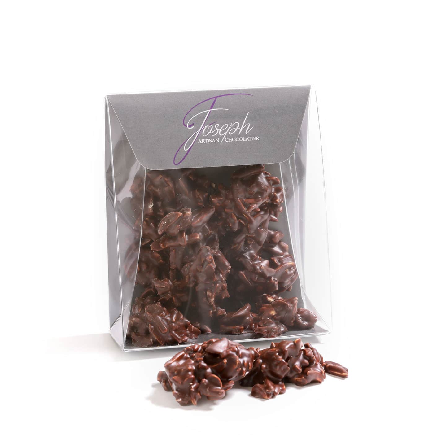 Amandes Oranges Confites enrobées Chocolat Noir 100g Rocher de Périgueux