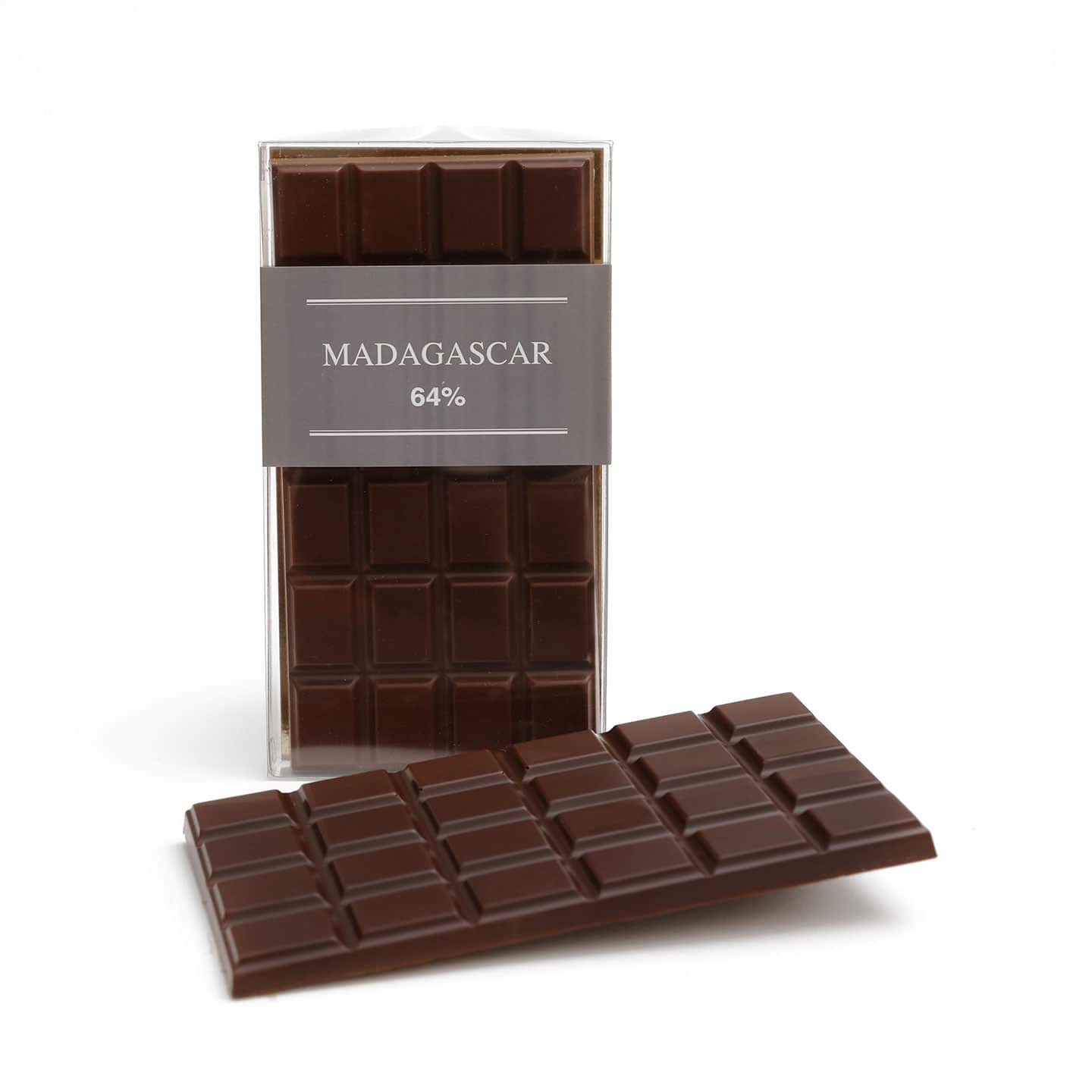 Tablette Chocolat Noir 64% origine Madagascar 100g