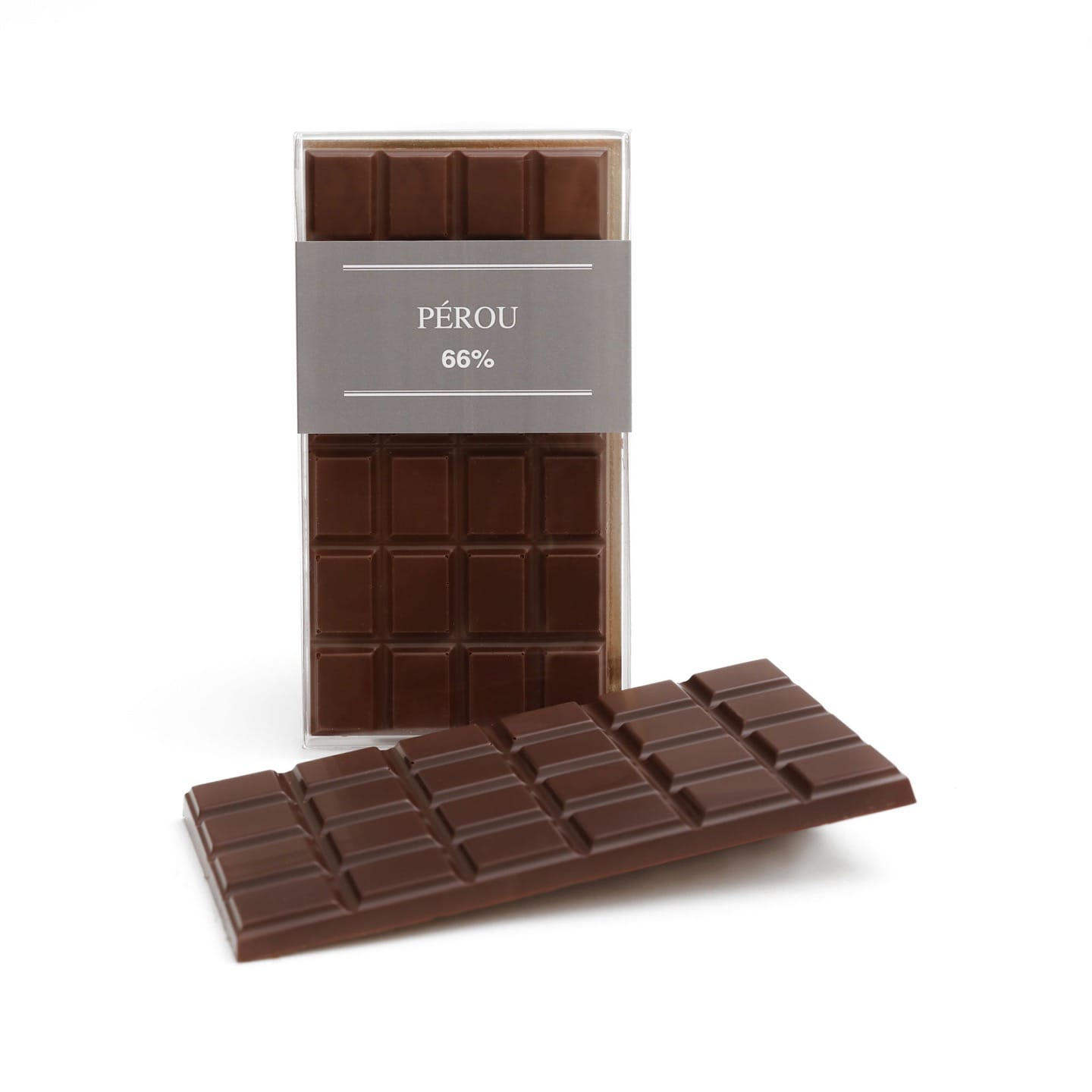 Tablette Chocolat Noir 66% origine Pérou 100g