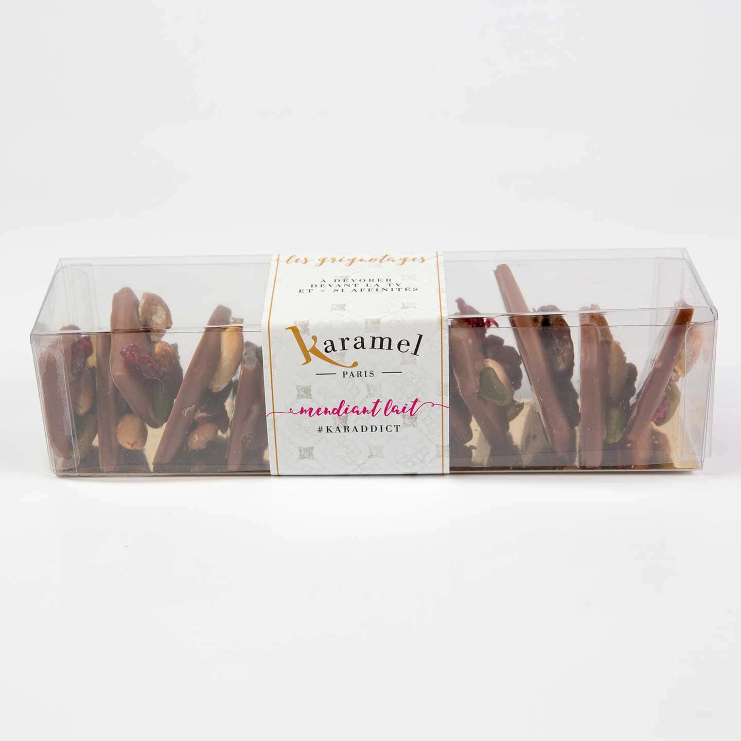Mendiant Caramel Chocolat Lait 150g Karamendiants