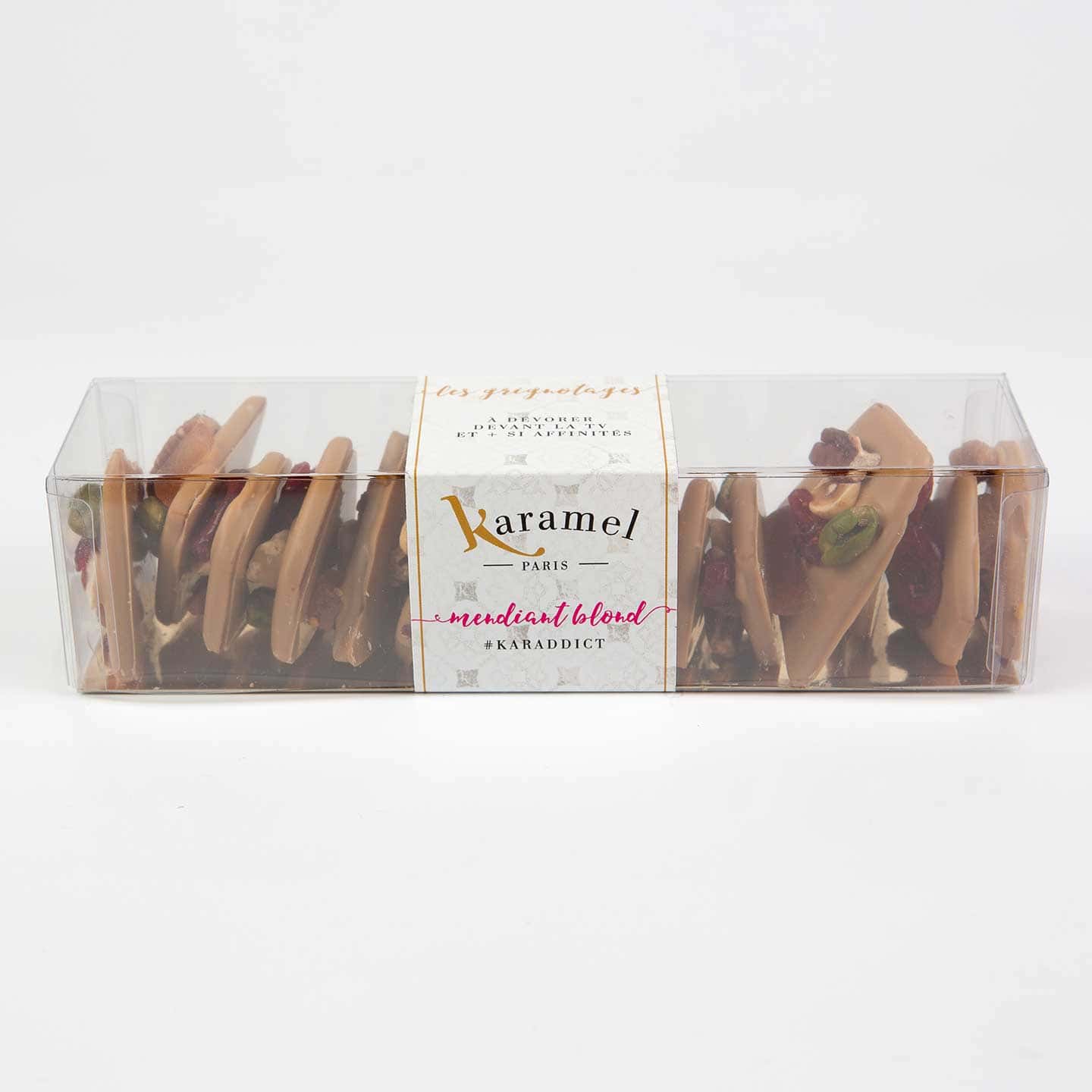 Mendiant Caramel Chocolat Blond 150g Karamendiants