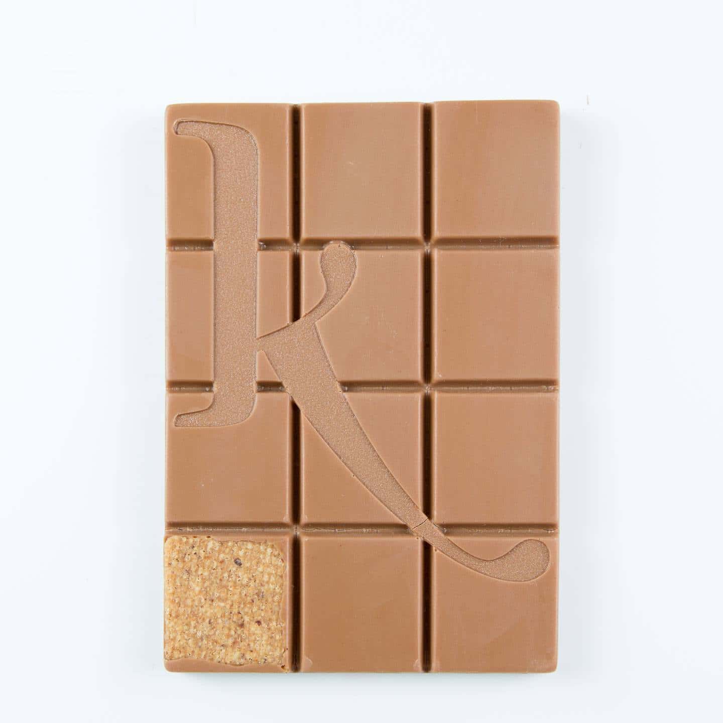 Tablette Chocolat Lait Biscuit Streuzel Noisette 34% 100g