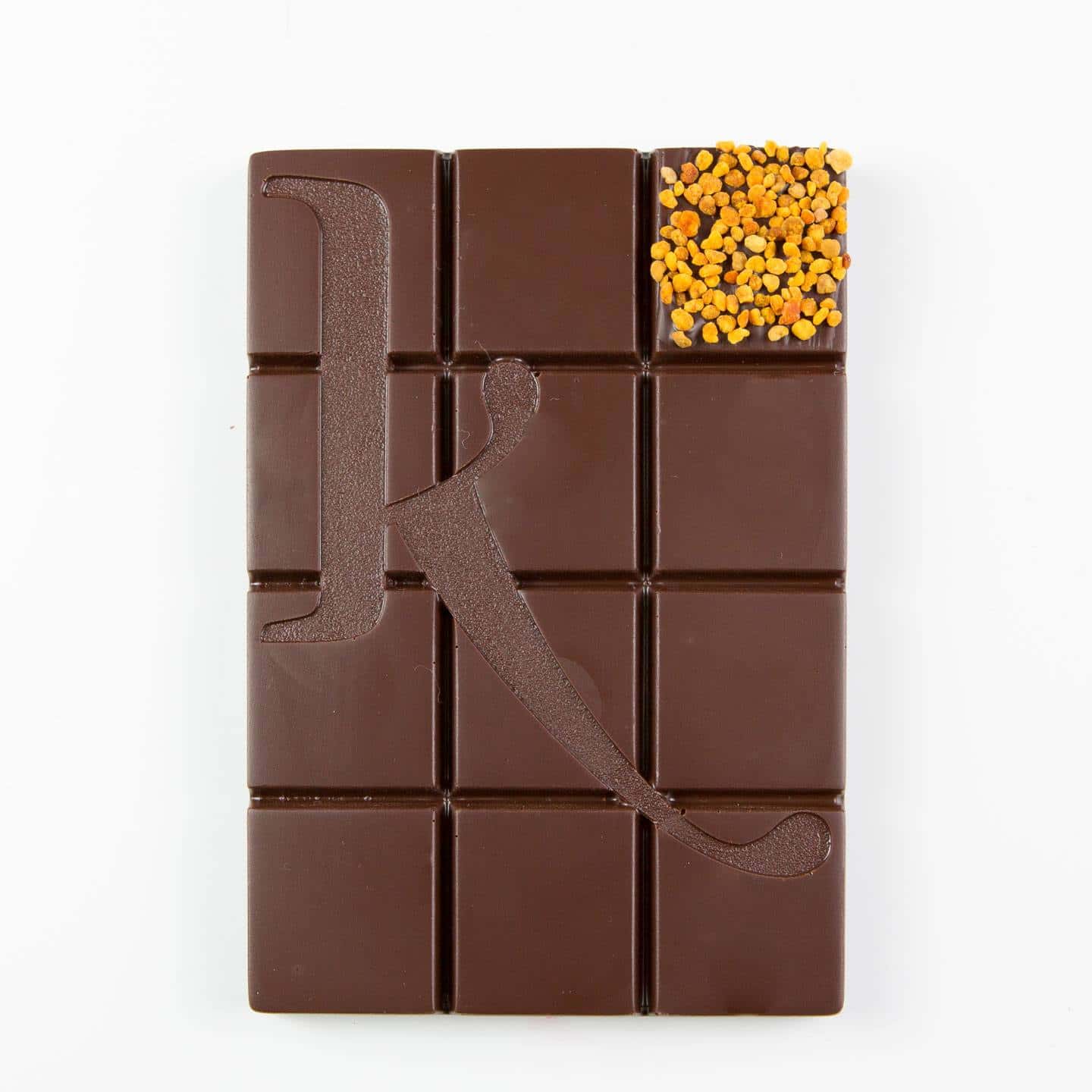 Tablette Chocolat Noir Caramel Miel 66% 100g