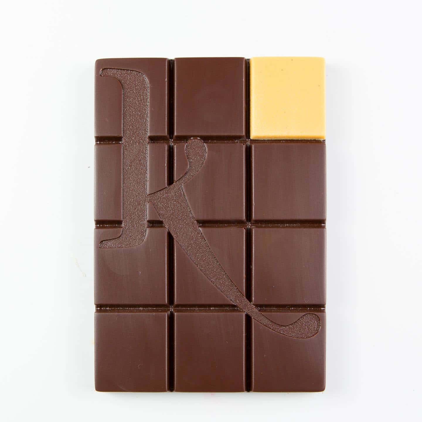 Tablette Chocolat Noir Caramel Passion Abricot 66% 100g