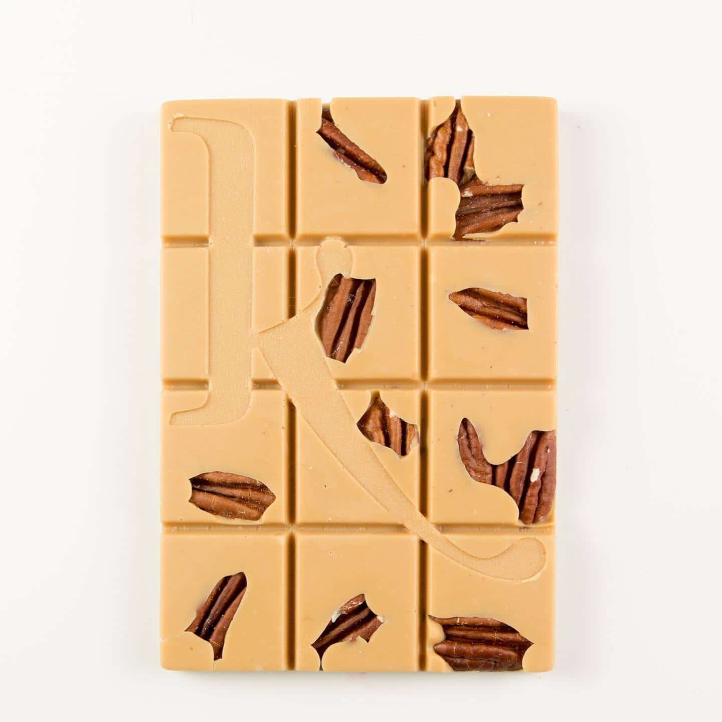 Tablette Chocolat Blond Noix de Pécan 100g