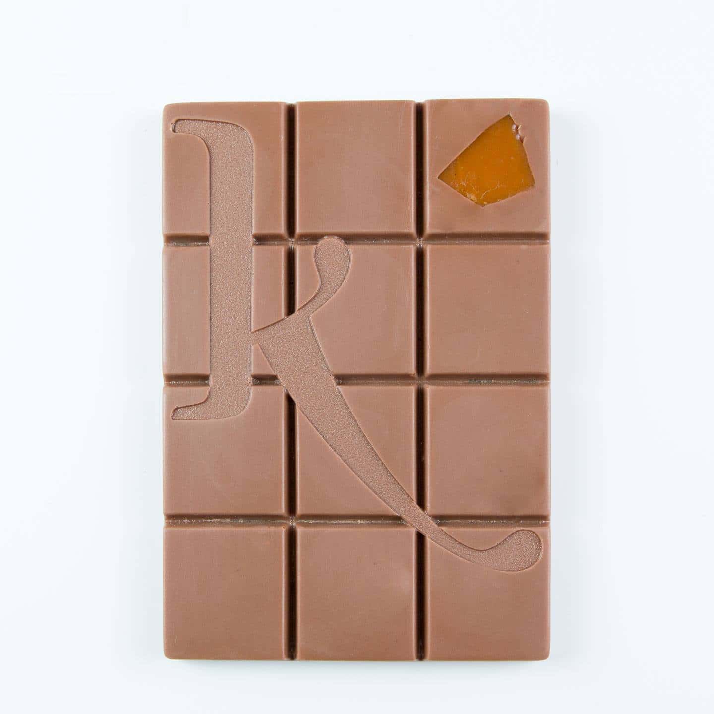 Tablette Chocolat Lait Caramel Craquant 38% 100g