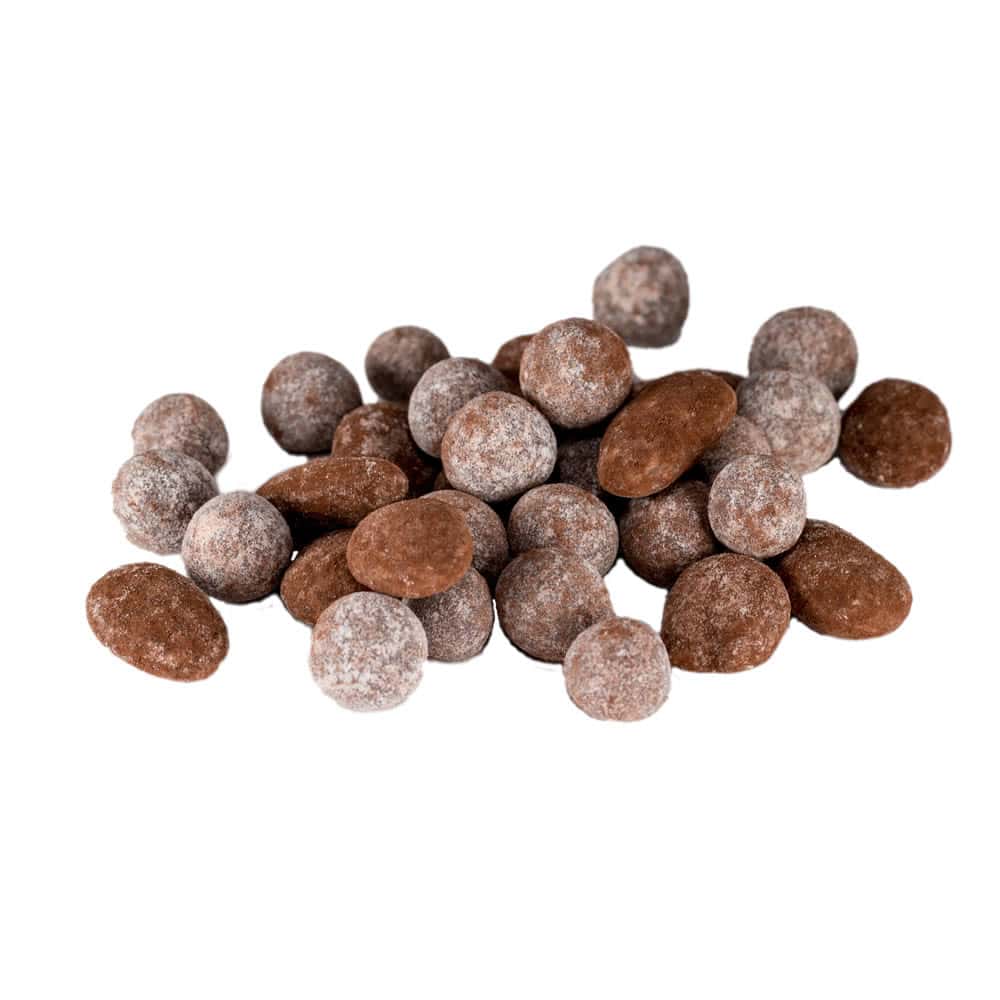 Amandes et Noisettes enrobées Chocolat Noir et Lait 250g