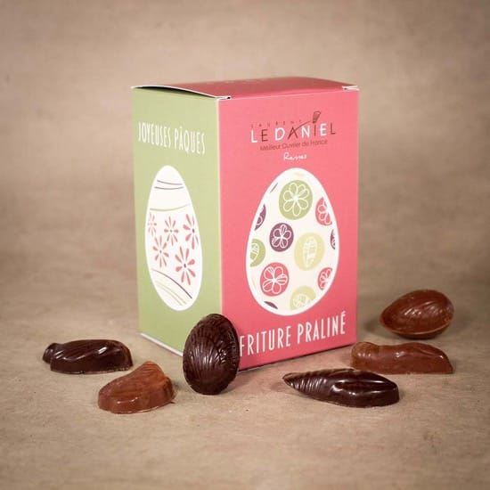 Friture Chocolat Praliné Gianduja Pâques