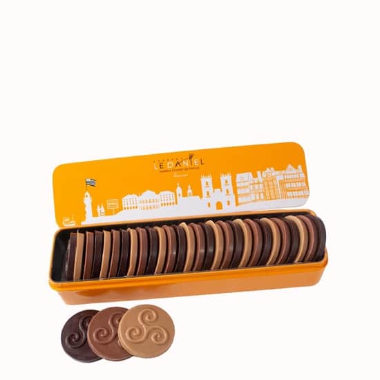 Pastilles Chocolat Noir, Lait, Dolce & Caramel