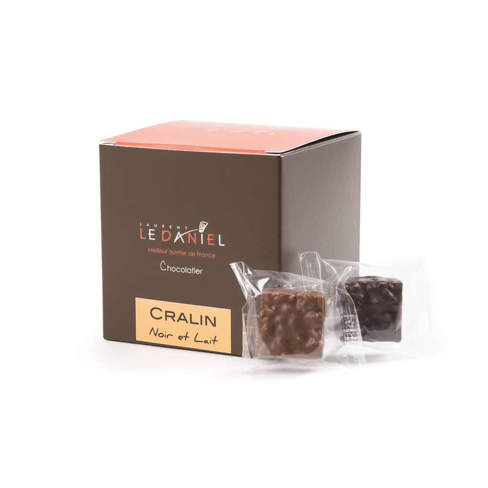Chocolat Noir et Lait Crêpes Pralinés 150g Cralin