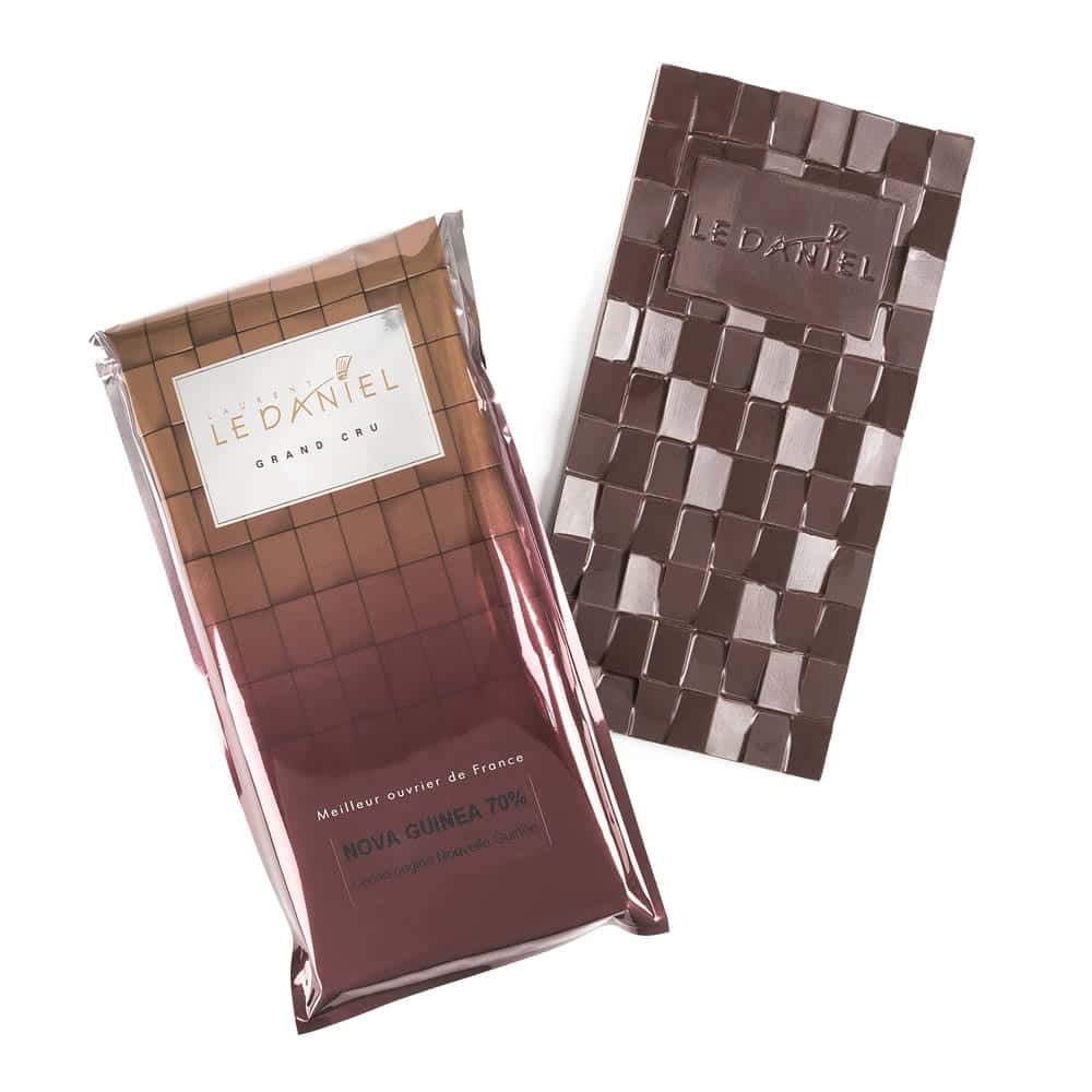 Tablette Chocolat Noir 70% Grand Cru origine Papouasie 90g