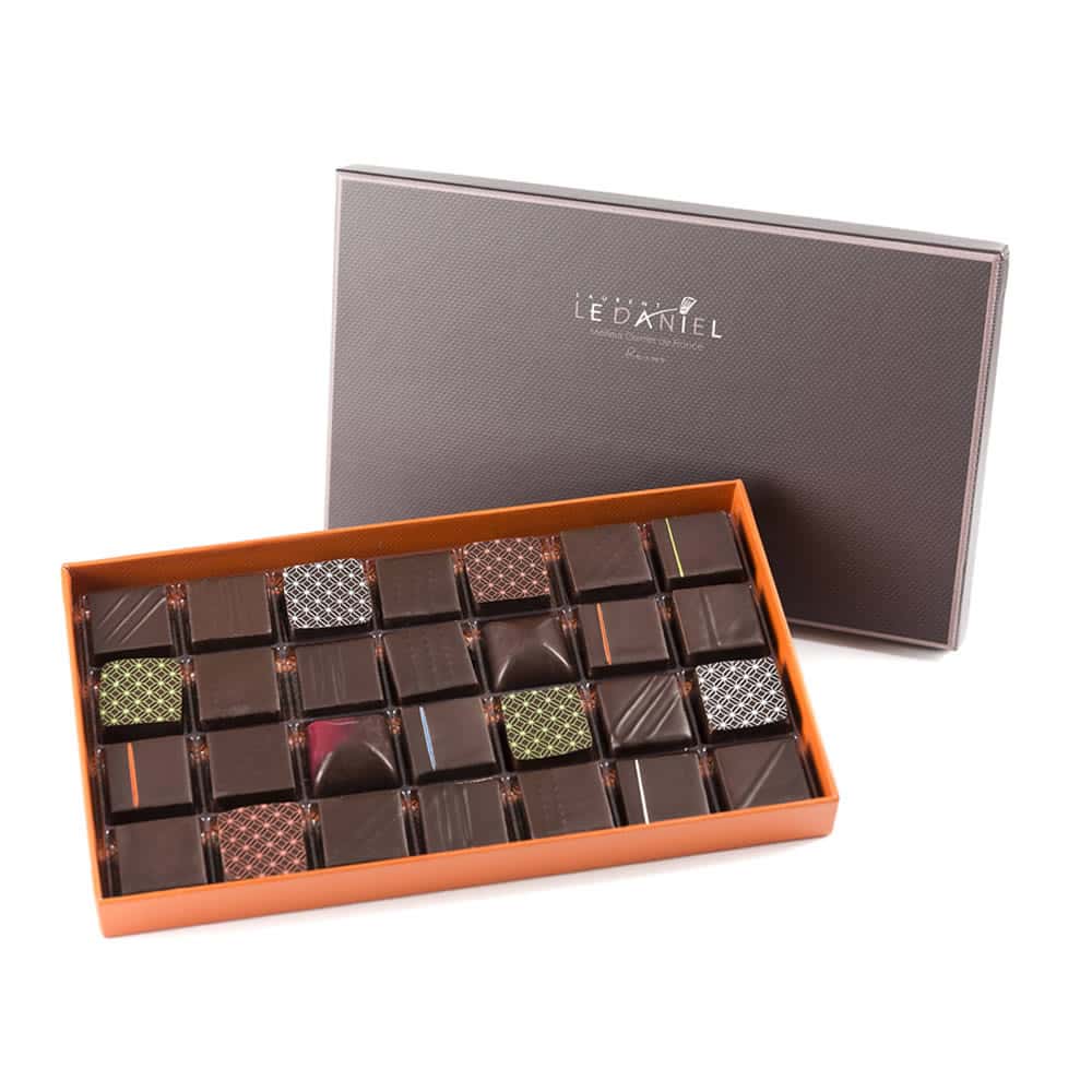 Assortiment Chocolats Noir 280g - 28 pièces