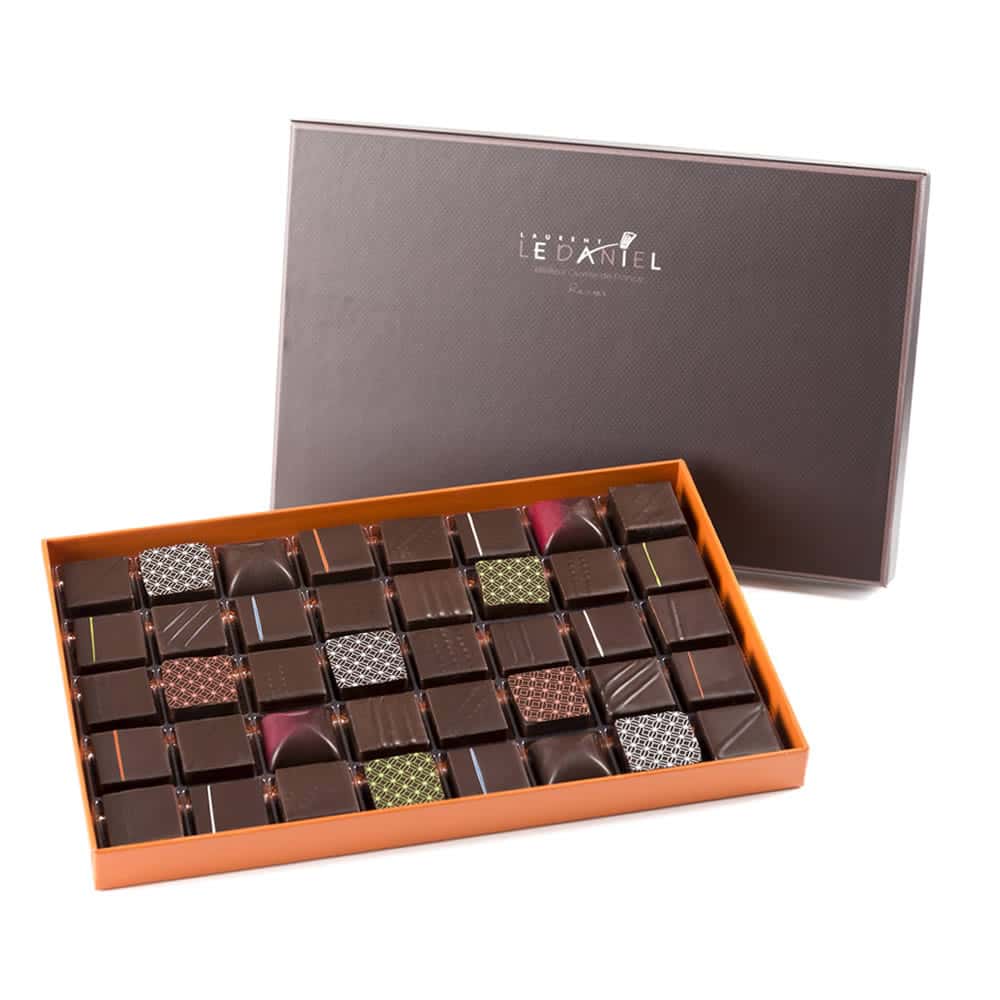 Assortiment Chocolats Noir 400g - 40 pièces
