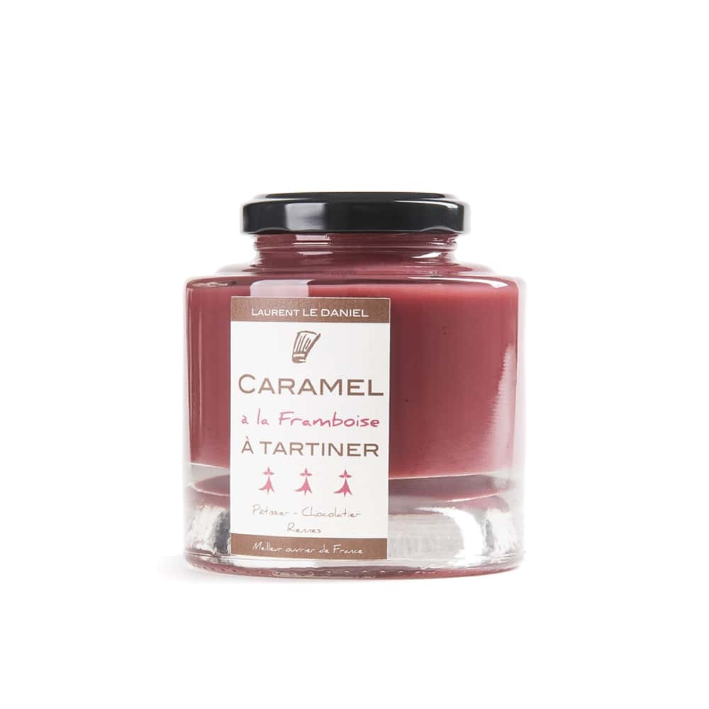 Pâte à Tartiner Caramel Framboise 210g