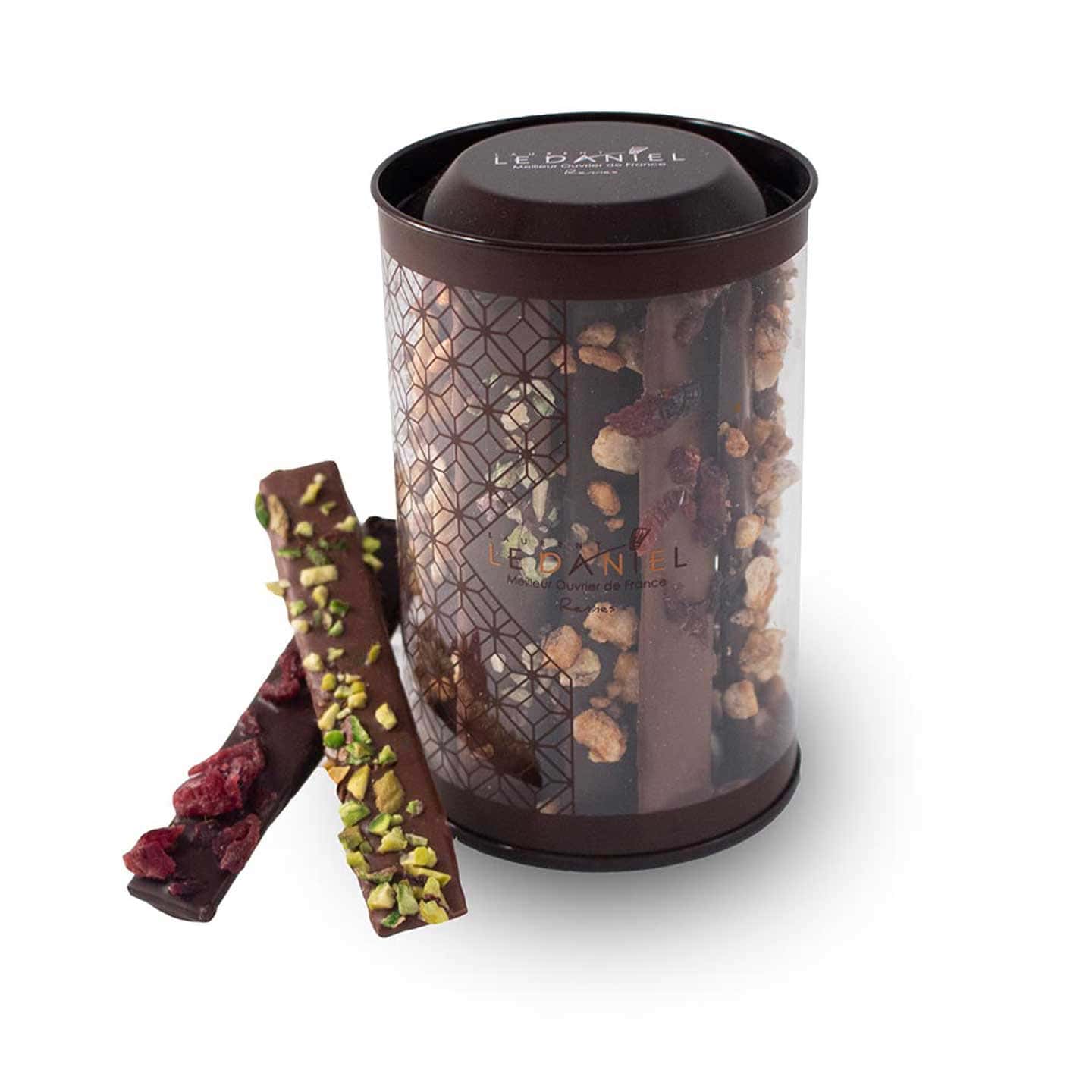 Mendiants Chocolat Noir et Lait 180g