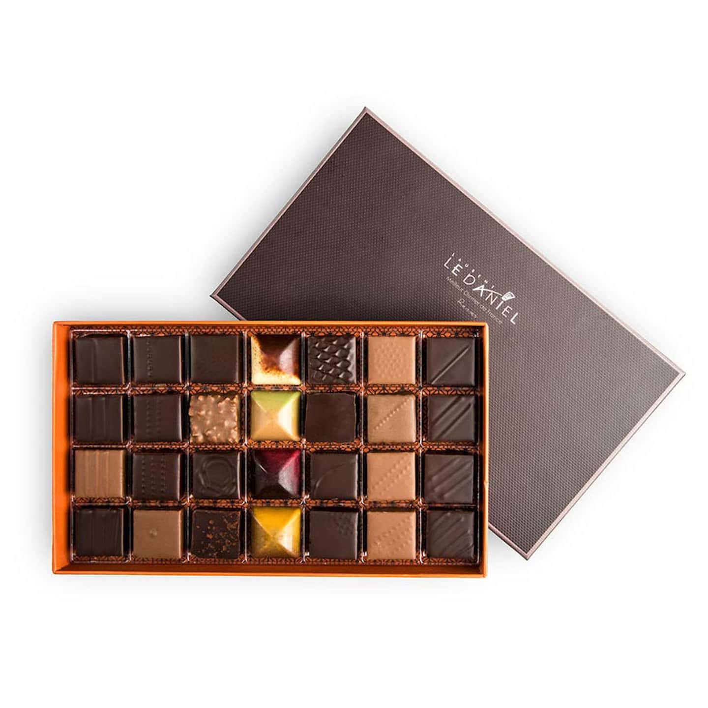 Assortiment Chocolats Noir et Lait 280g - 28 pièces