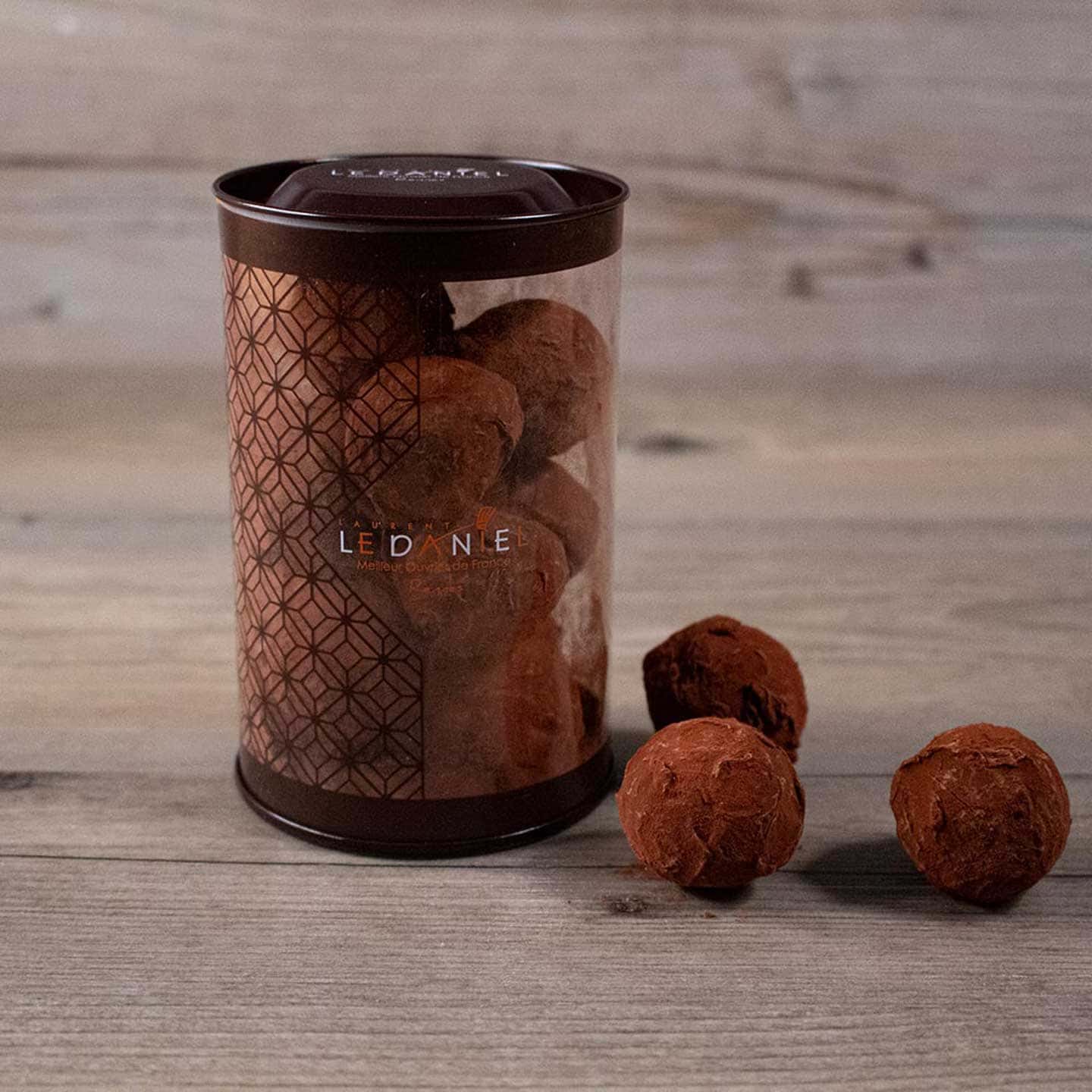 Truffes Chocolat Noir Rhum 160g