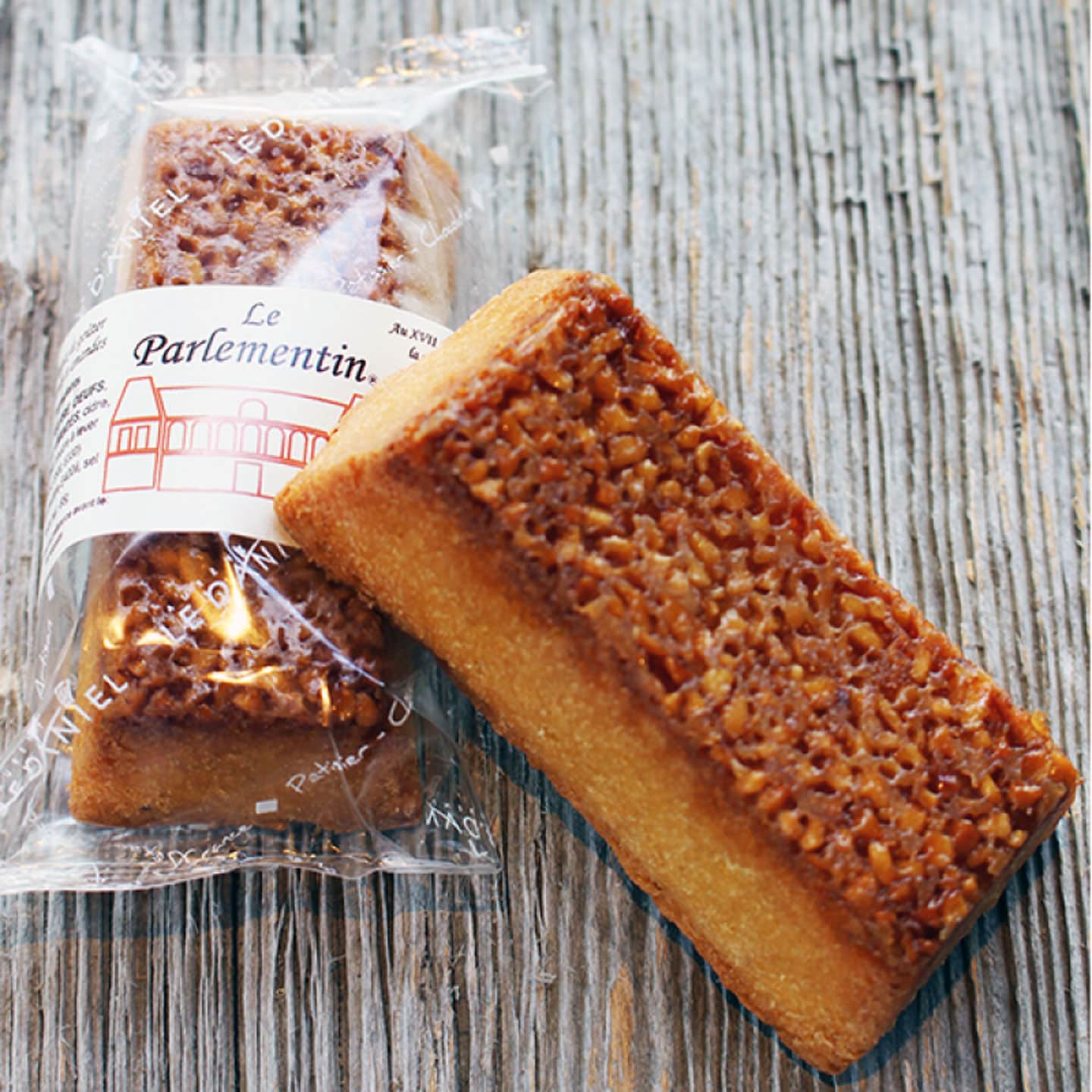 Biscuit Amandes, Pommes, Nougatine 260g - 4 pièces Parlementin