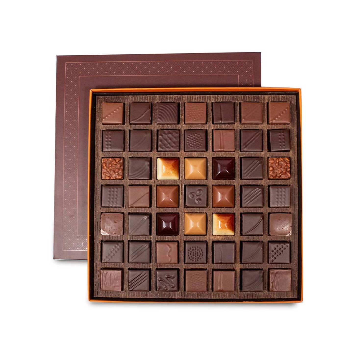 Assortiment Chocolats Lait 515g - 49 pièces