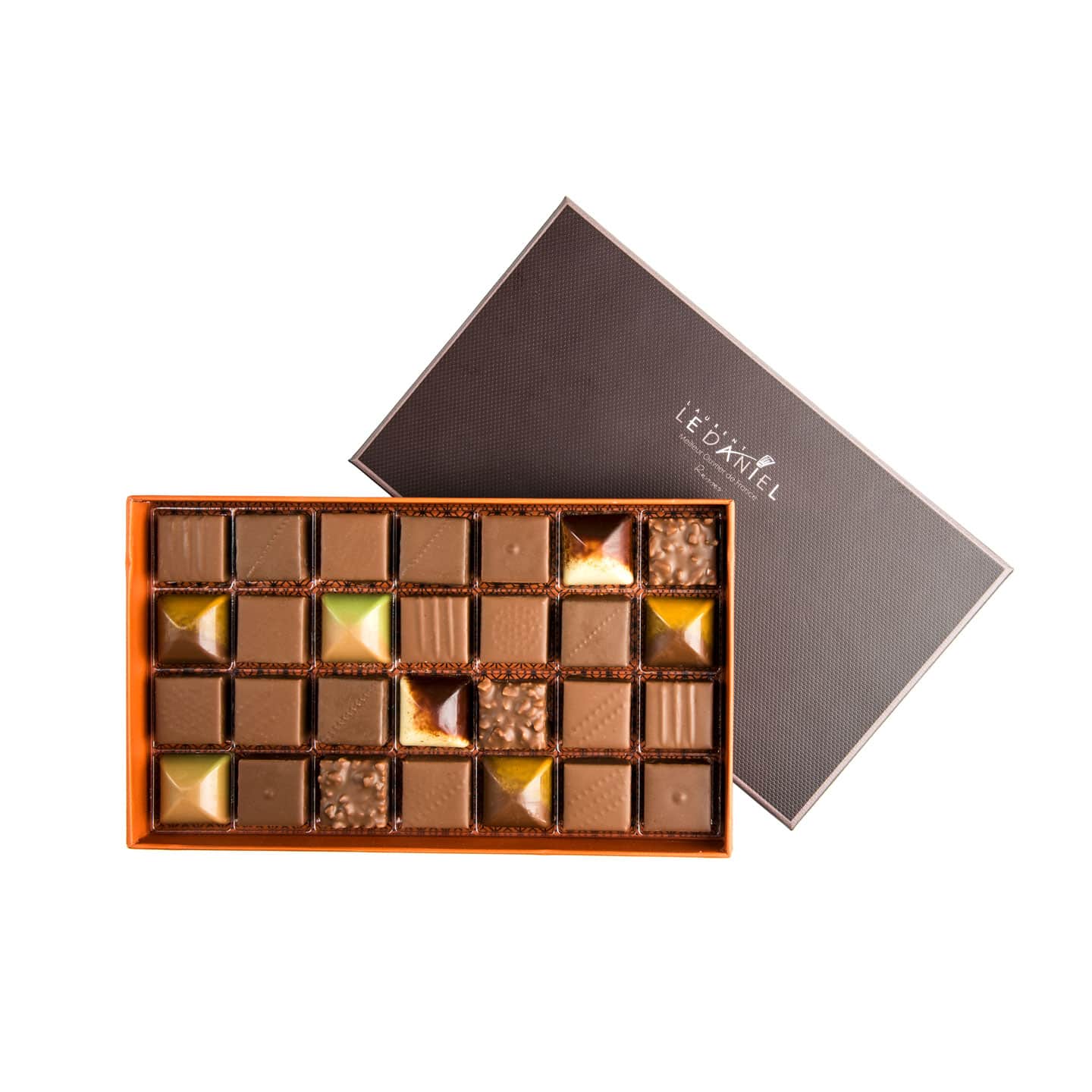 Assortiment Chocolats Lait 220g - 28 pièces