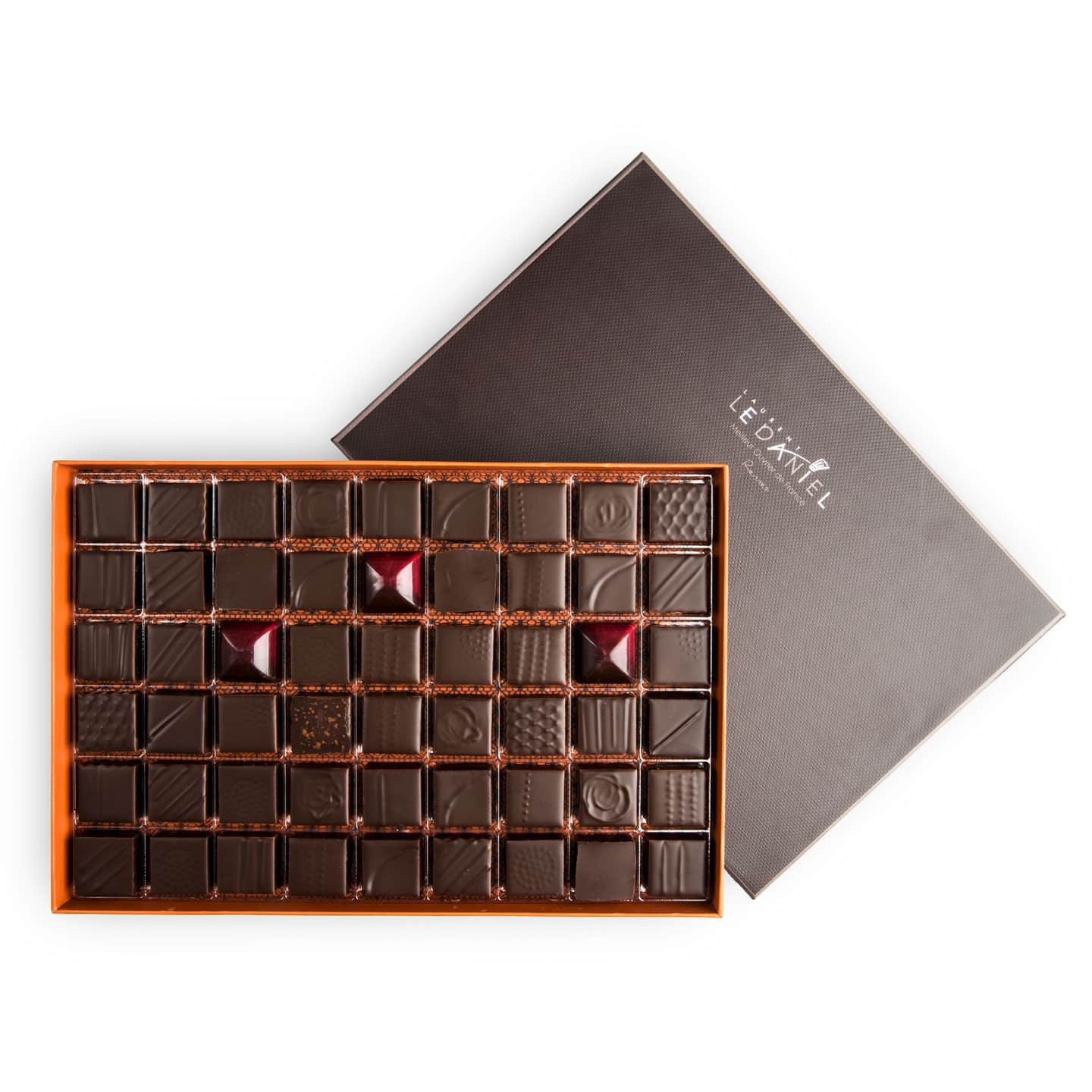 Assortiment Chocolats Noir 425g - 54 pièces