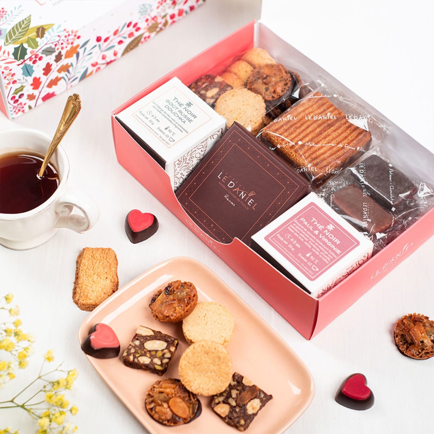 Coffret Cadeau Chocolat Fête des Mères 455g - 7 Gourmandises