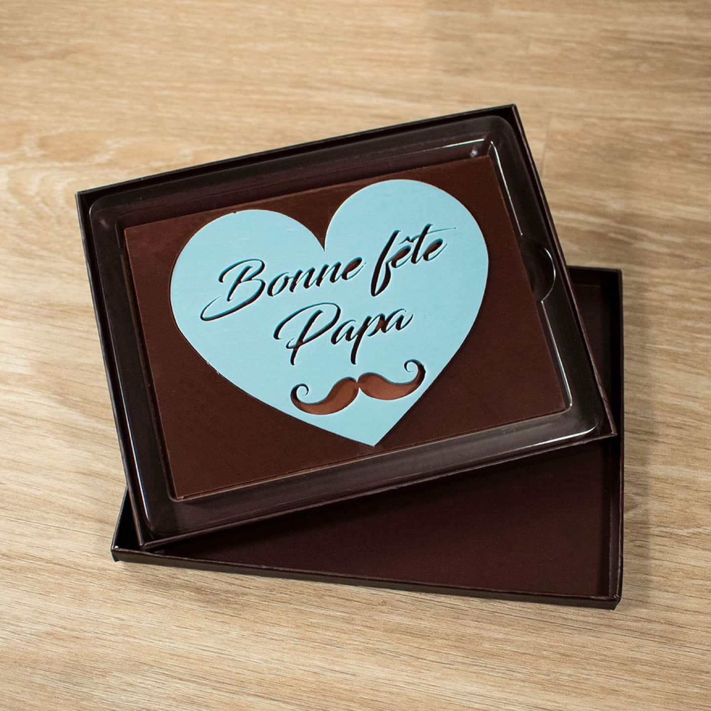 Praliné Coeur Chocolat Fête des Pères 180g