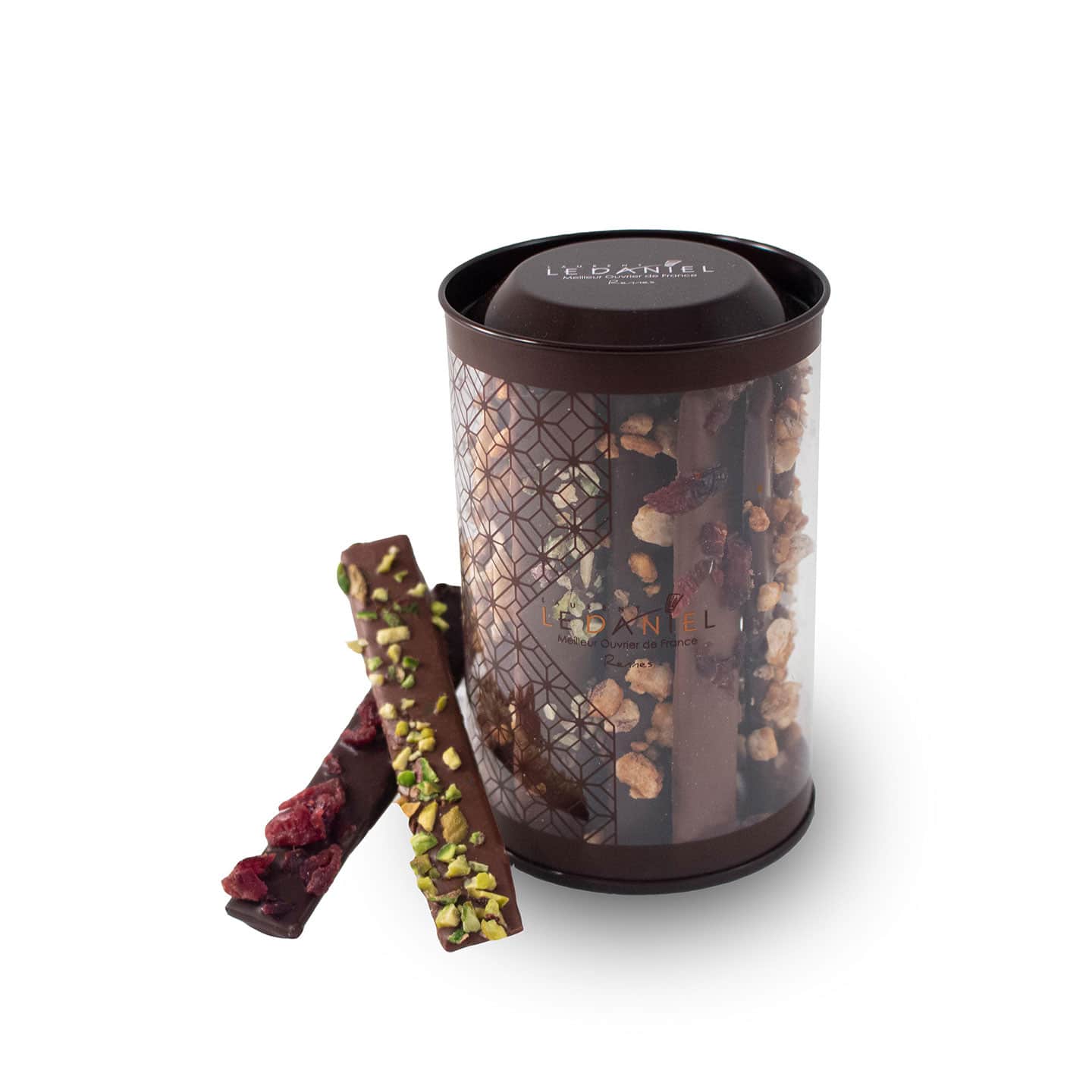 Mendiants Chocolat Noir et Lait 180g