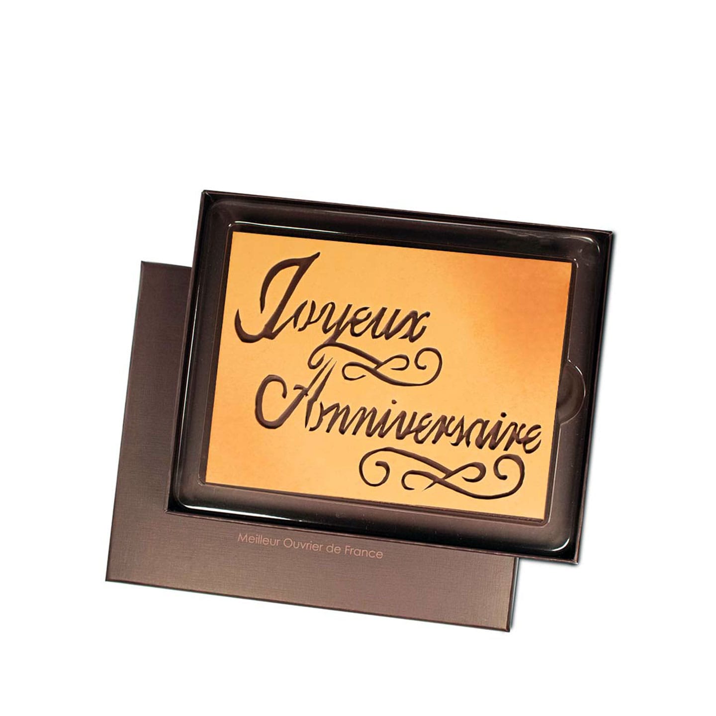 Chocolat Dolce et Praliné Chocolat Noir & Lait 200g Joyeux Anniversaire