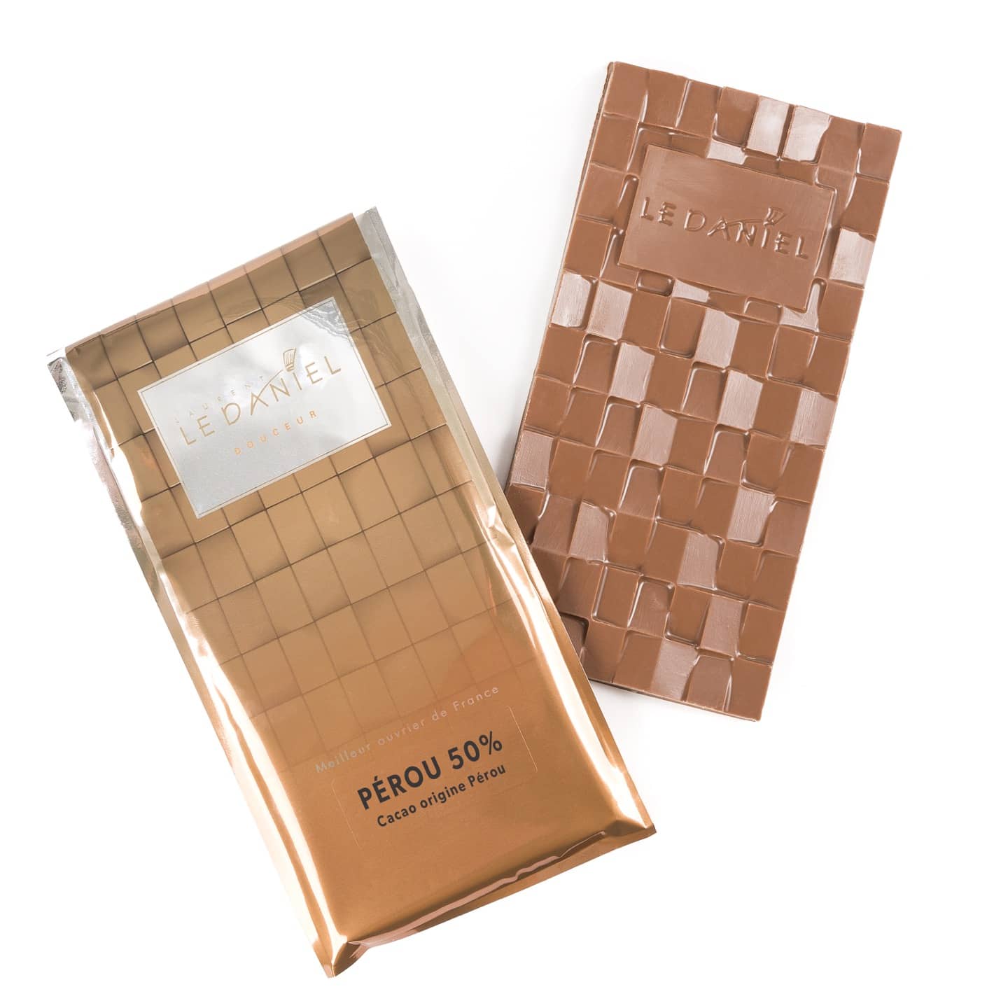 Tablette Chocolat Lait 50% Pérou 90g
