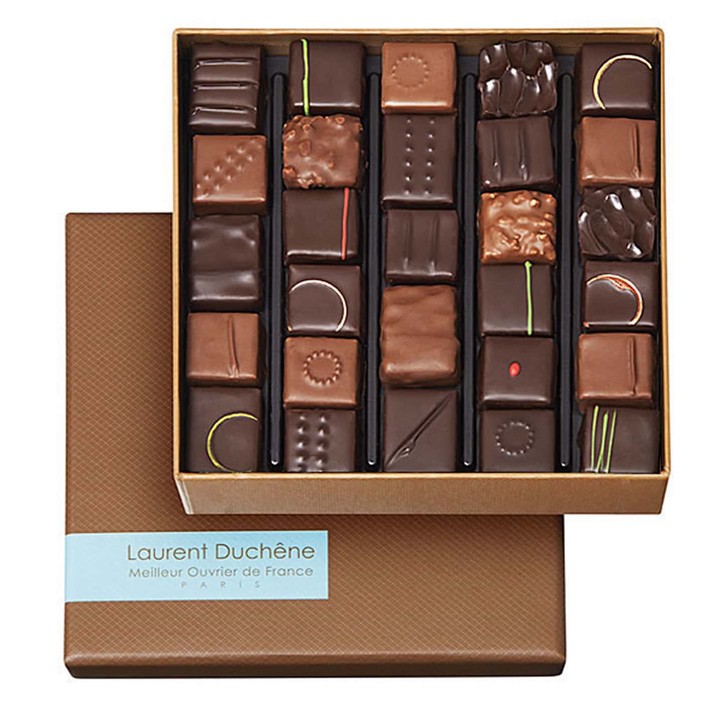 Assortiment Chocolats Noir et Lait 320g - 40 pièces