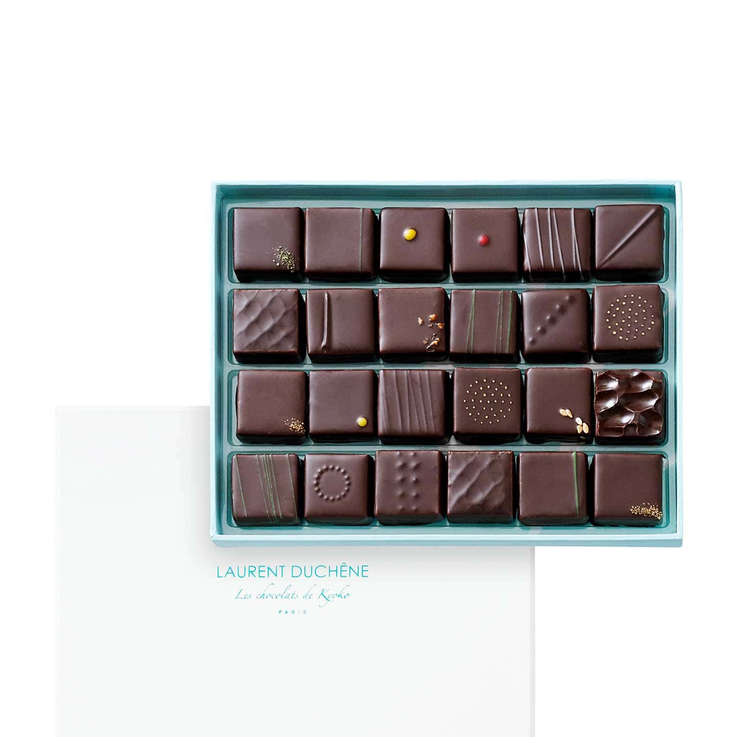 Assortiment Chocolats Noir 200g - 24 pièces