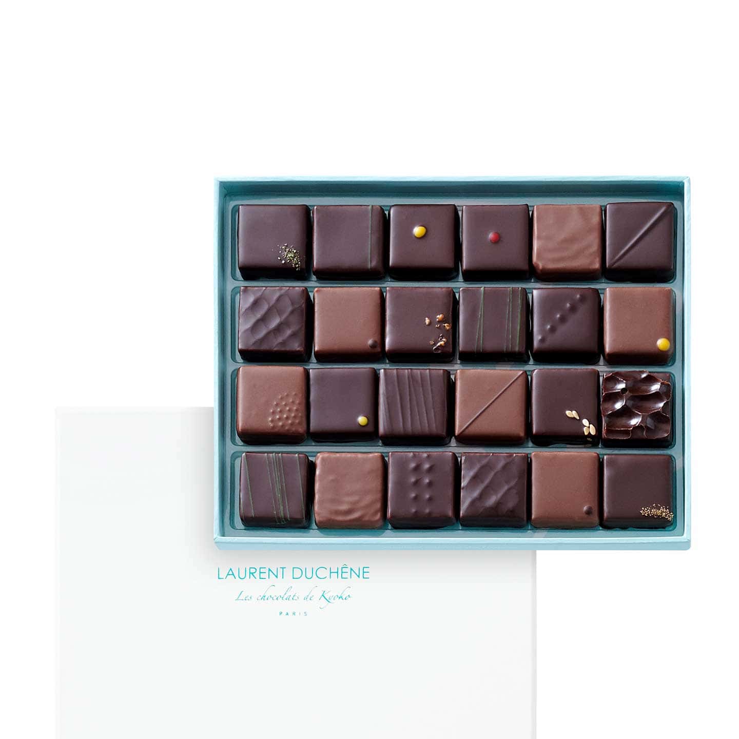 Assortiment Chocolats Noir et Lait 200g - 24 pièces