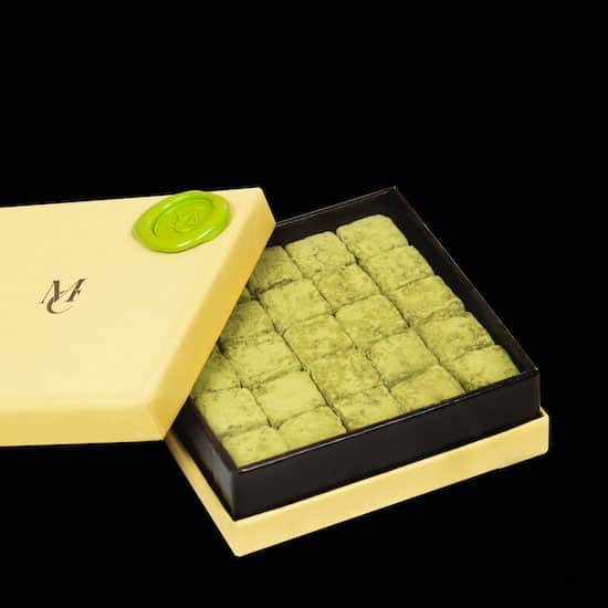 Truffes Chocolat Noir Matcha