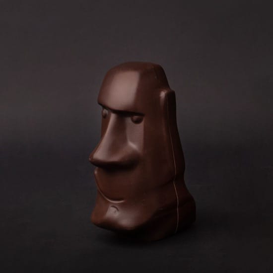 Moai Chocolat Noir Pâques