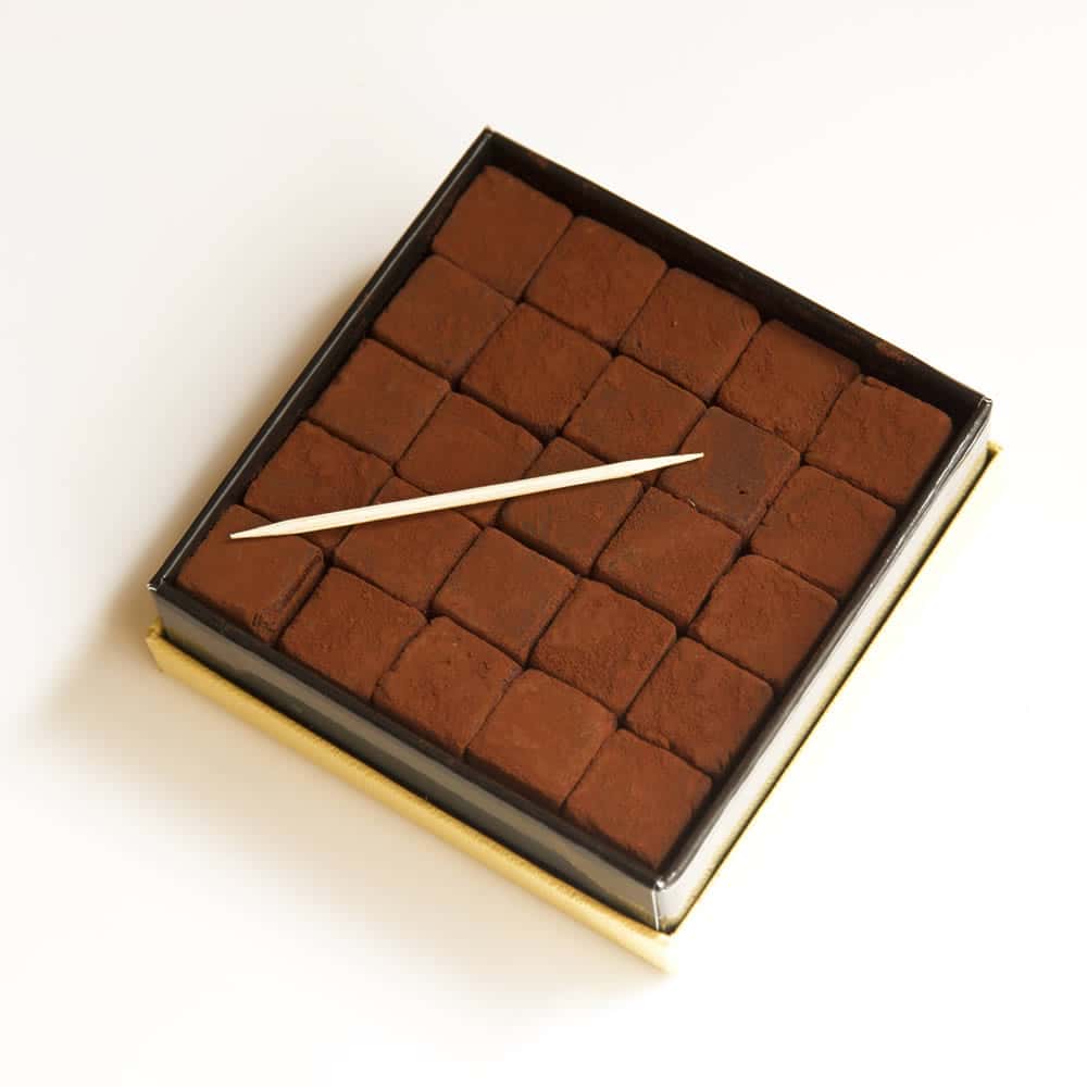 Truffes Chocolat Noir 95g - 25 pièces Pavé