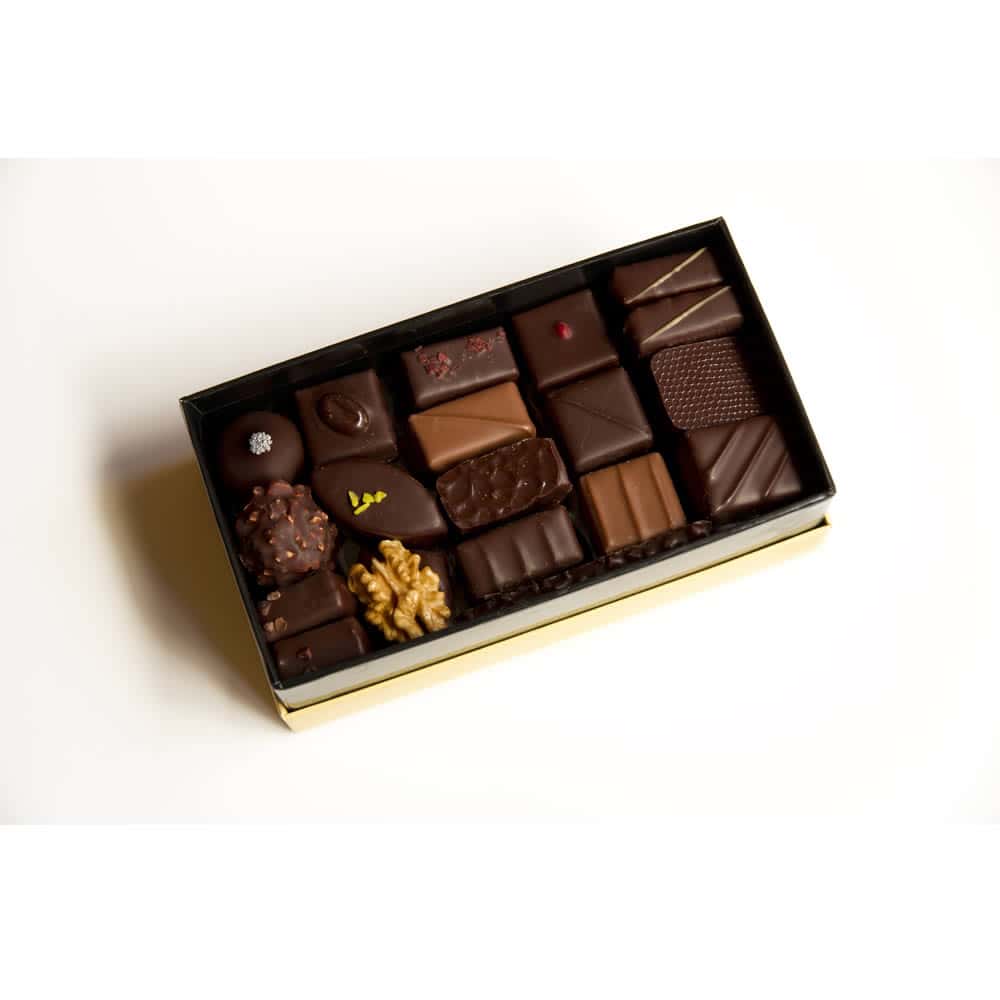 Assortiment Chocolats Noir et Lait 370g