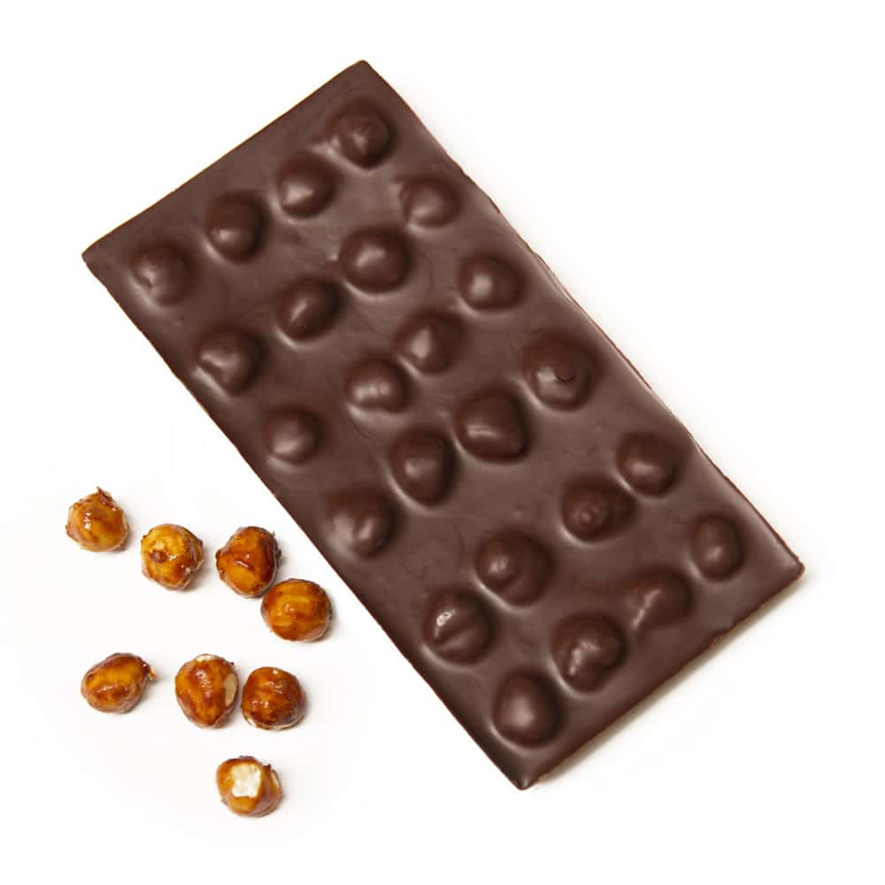 Tablette Chocolat Noir Noisettes 70% 130g