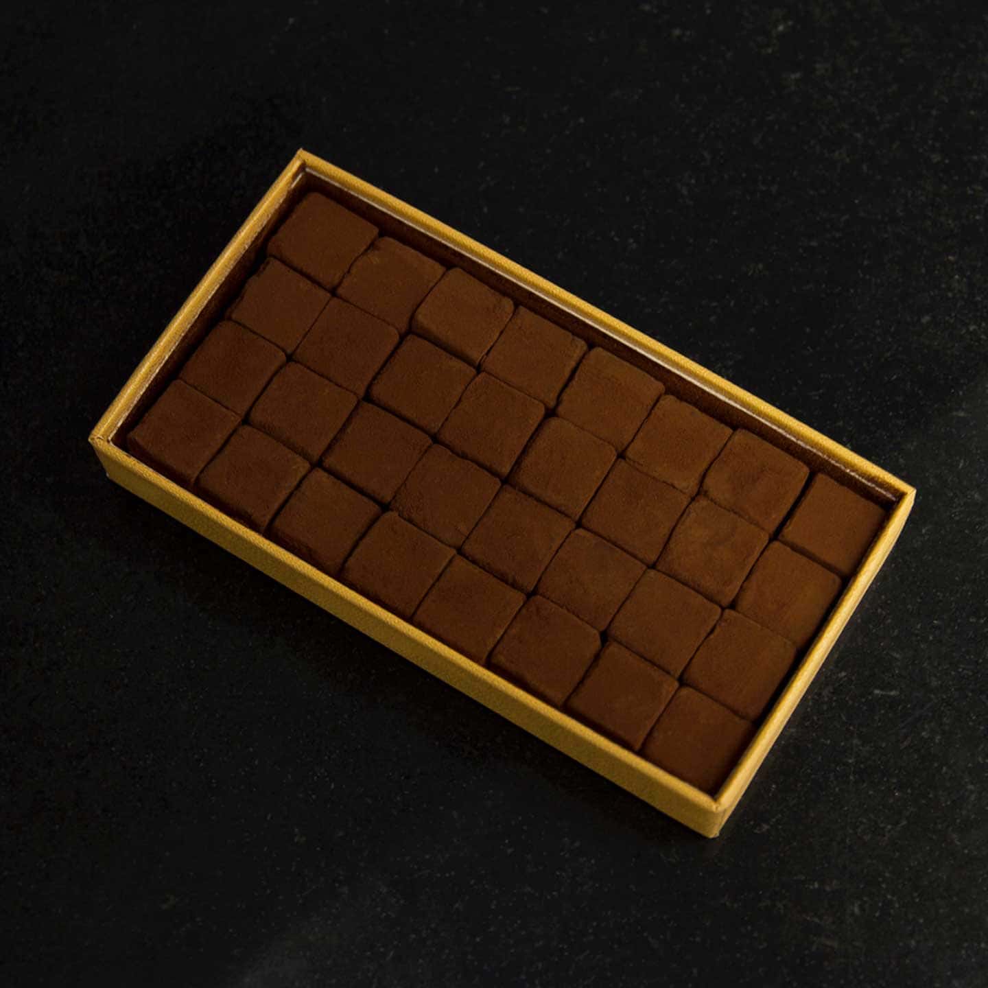 Truffes Chocolat Noir Armagnac 123g - 32 pièces Pavé