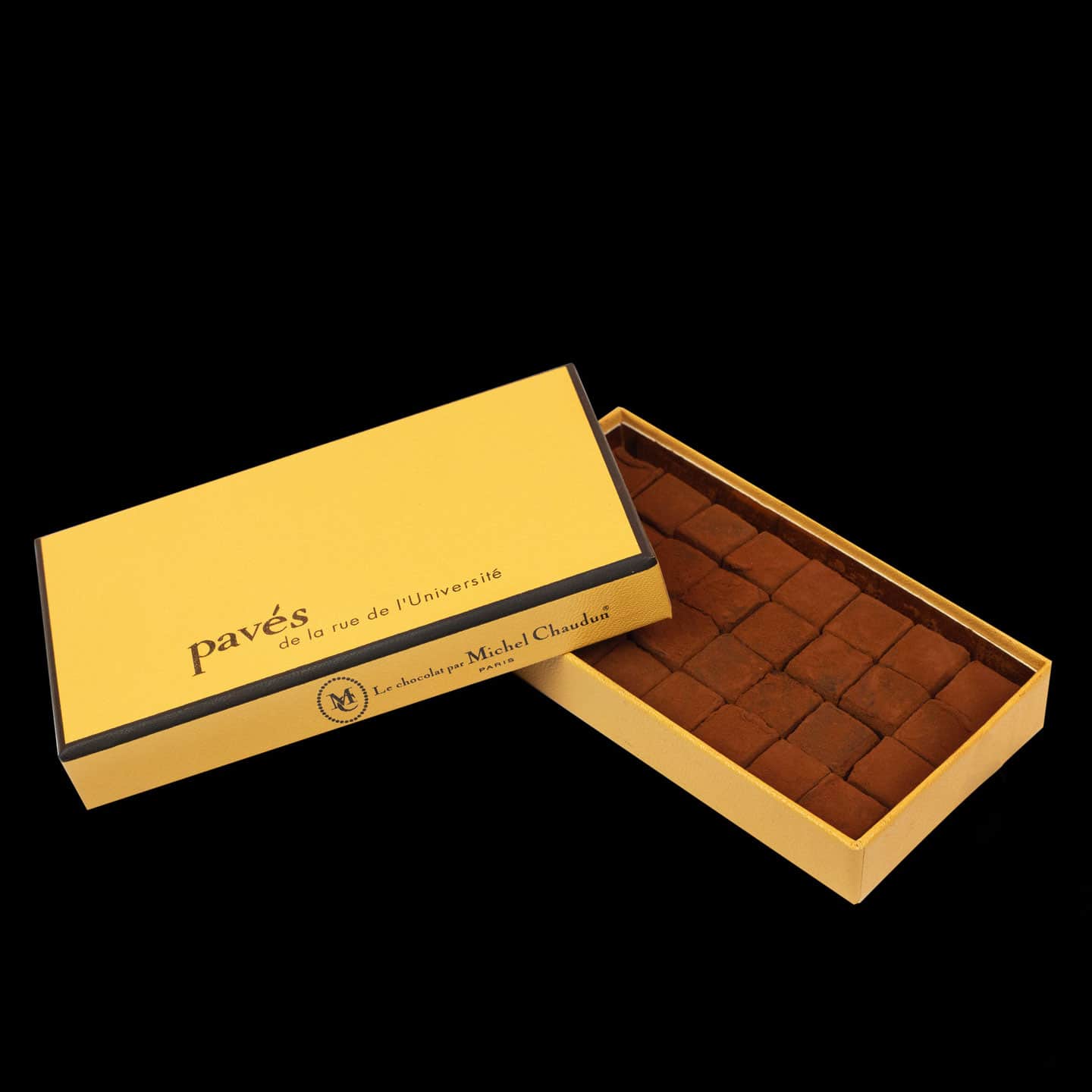 Truffes Chocolat Noir 123g - 32 pièces Pavé